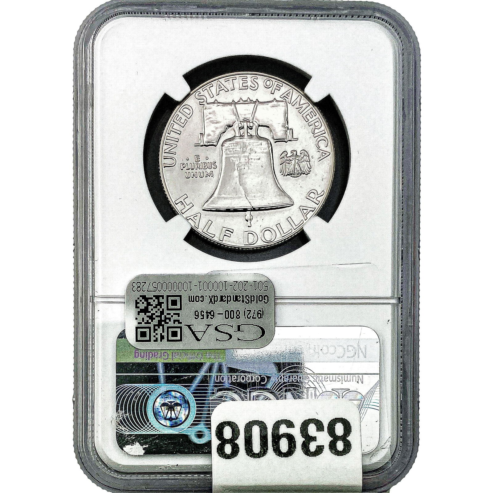 1956 Franklin Half Dollar NGC PF69 Type 2 - 2