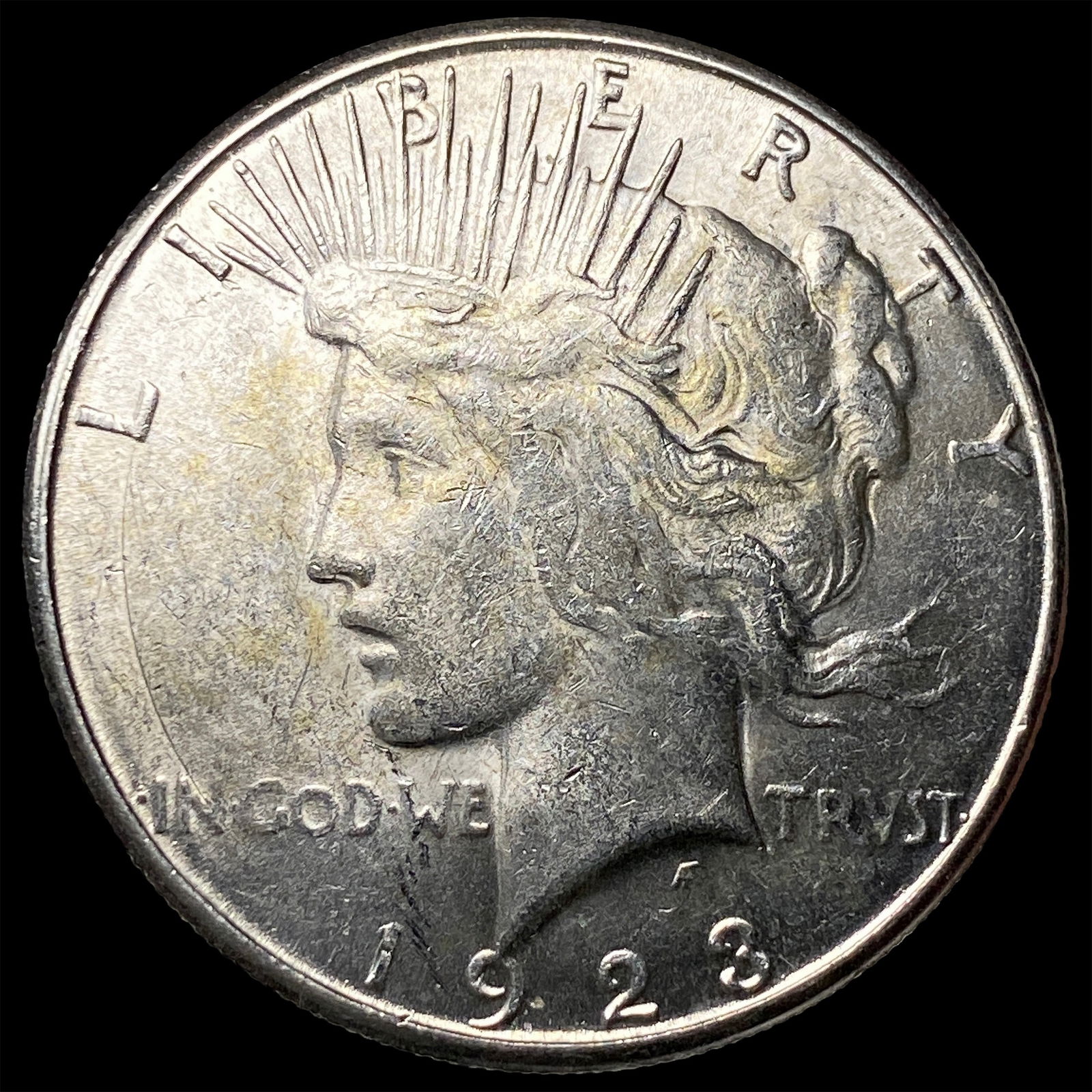 1923-S Peace Silver Dollar UNCIRCULATED (1 of 2)