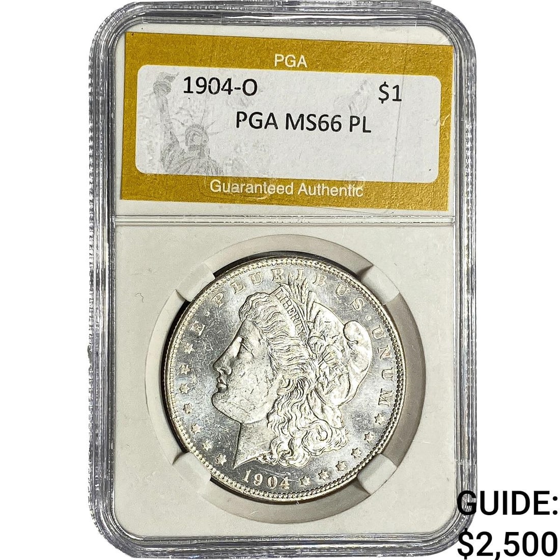 1904-O Morgan Silver Dollar PGA MS66 PL (1 of 2)