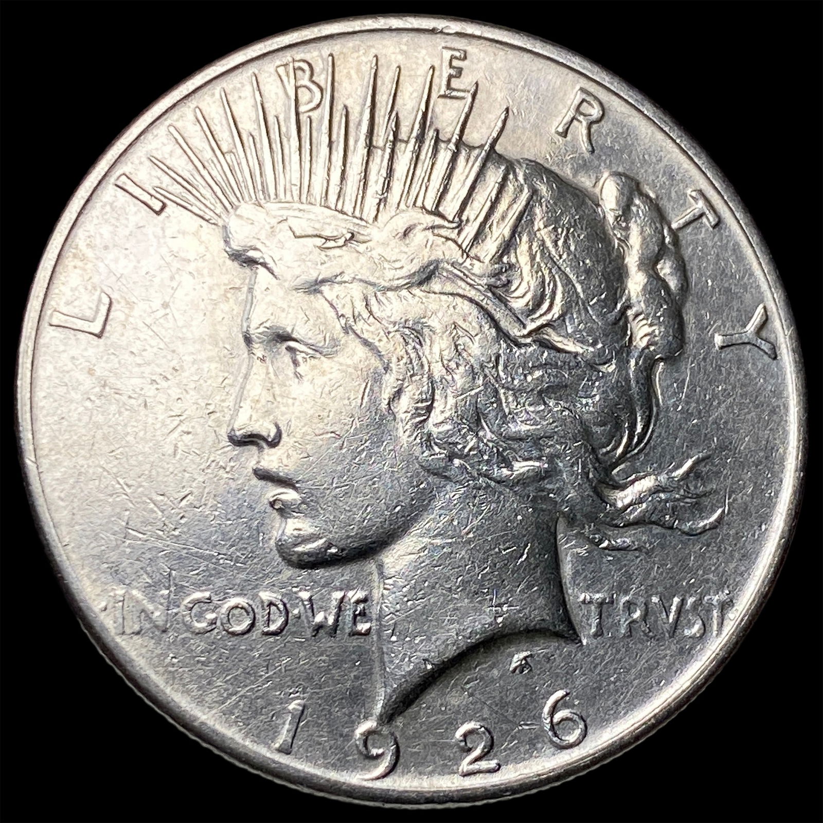 1926-S Peace Silver Dollar CLOSELY UNCIRCULATED (1 of 2)