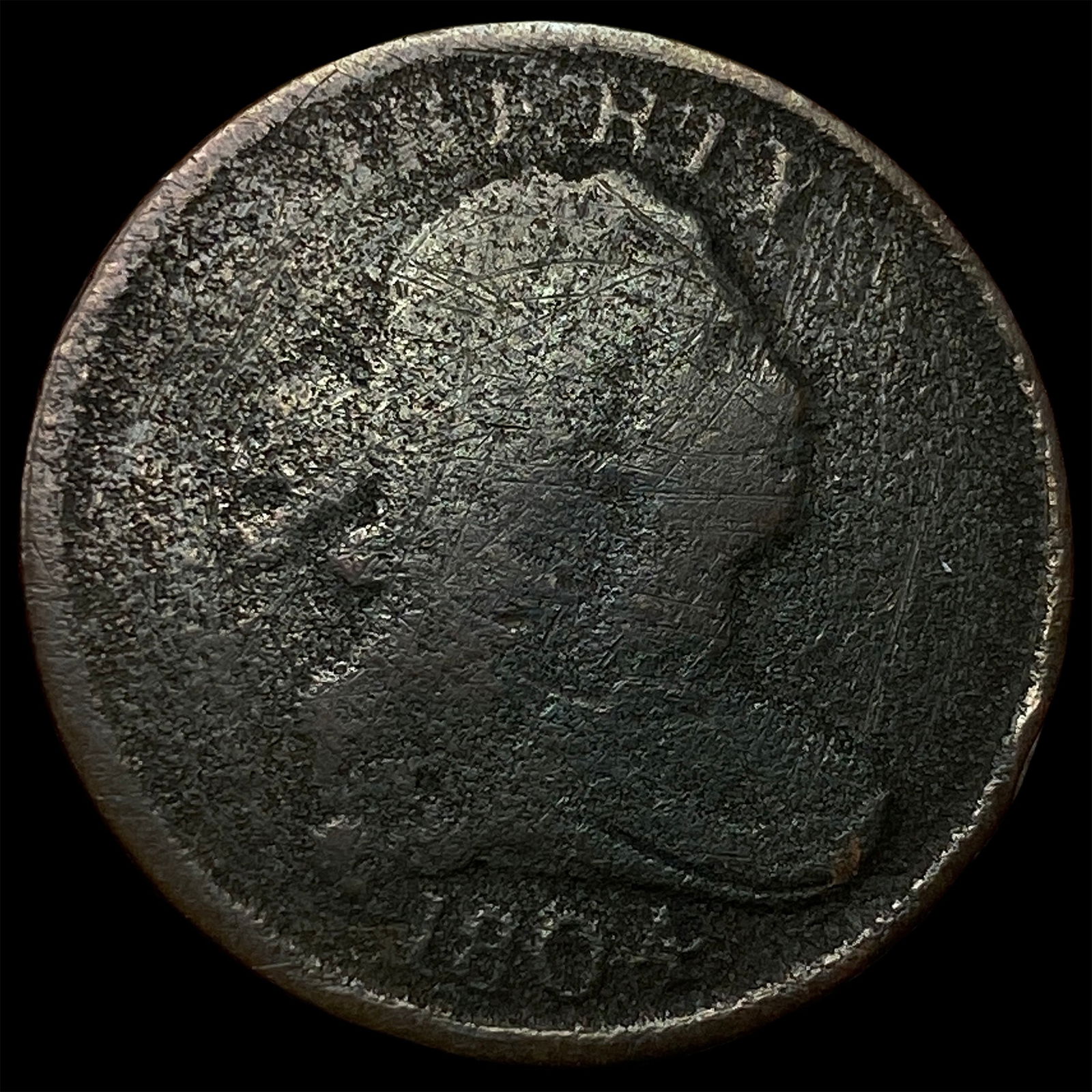 1804 Draped Bust Half Cent NICELY CIRCULATED (1 of 2)