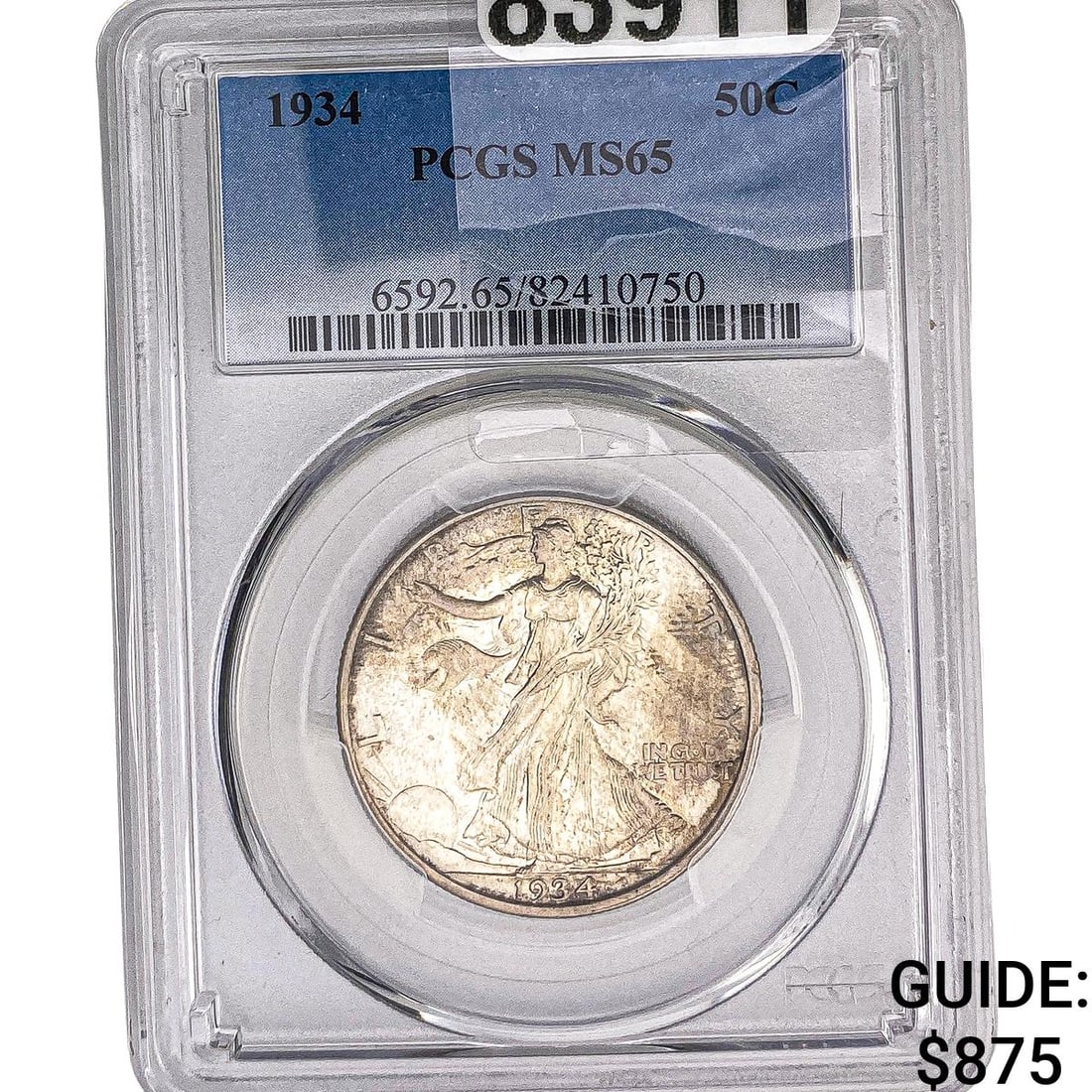 1934 Walking Liberty Half Dollar PCGS MS65 (1 of 2)