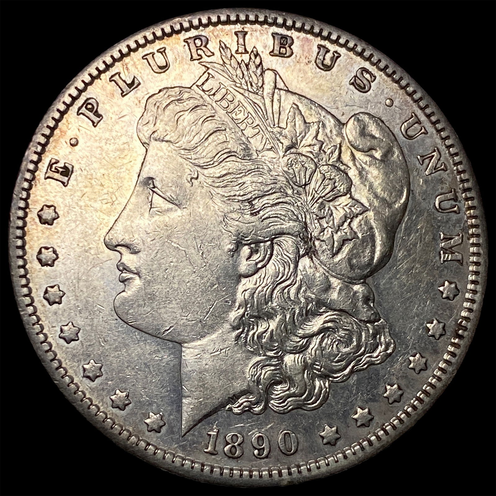 1890-S Silver Morgan Dollar CLOSELY UNCIRCULATED: 1890-S Silver Morgan Dollar CLOSELY UNCIRCULATED