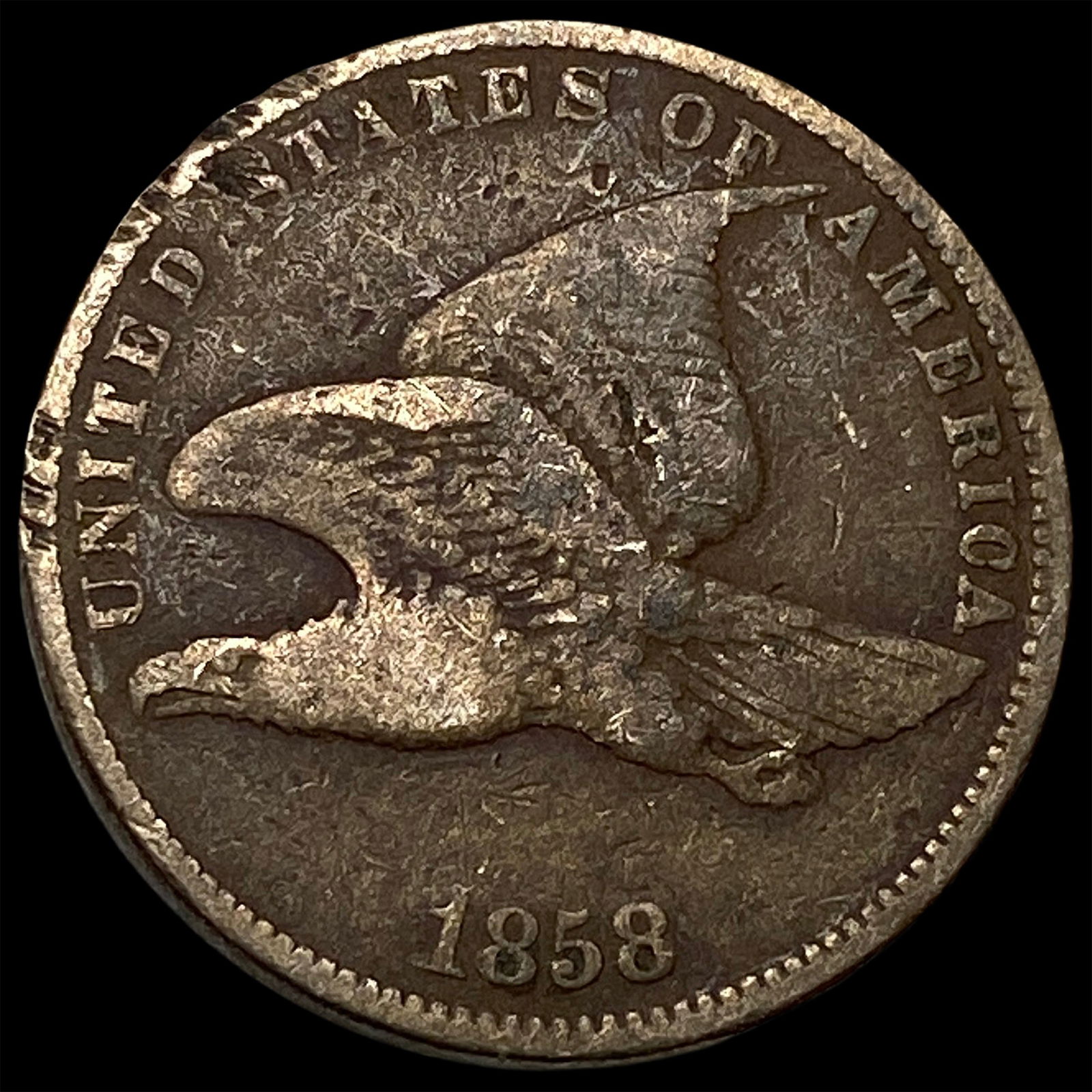 1858 Flying Eagle Cent HIGH GRADE (1 of 2)