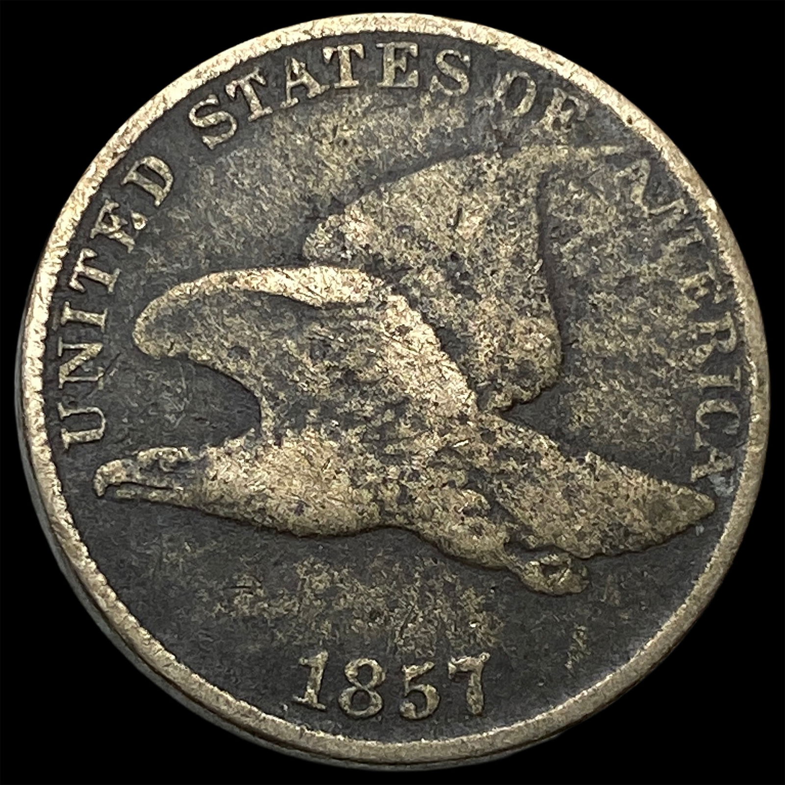 1857 Flying Eagle Cent HIGH GRADE: 1857 Flying Eagle Cent HIGH GRADE