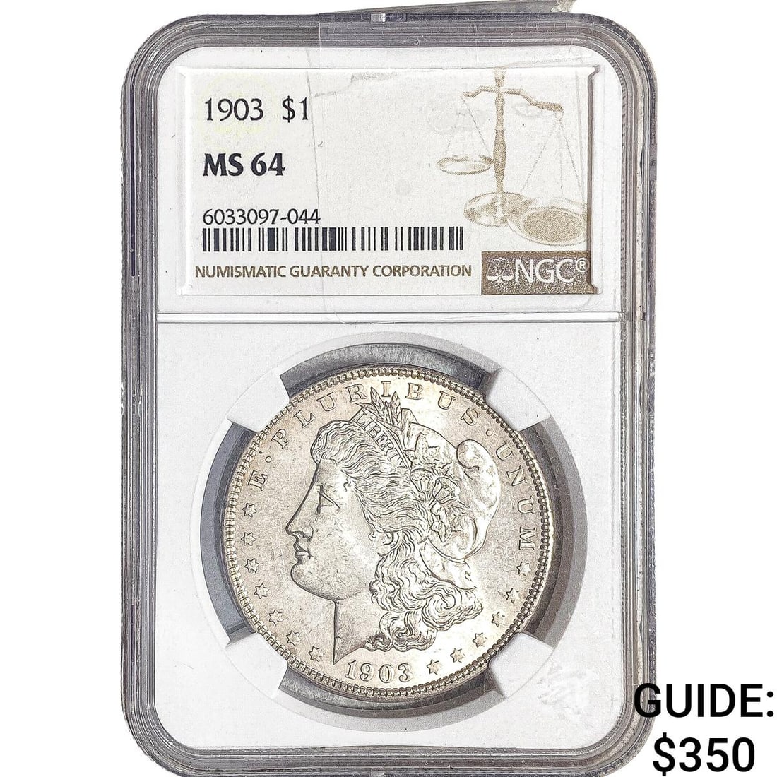 1903 Morgan Silver Dollar NGC MS64 (1 of 2)