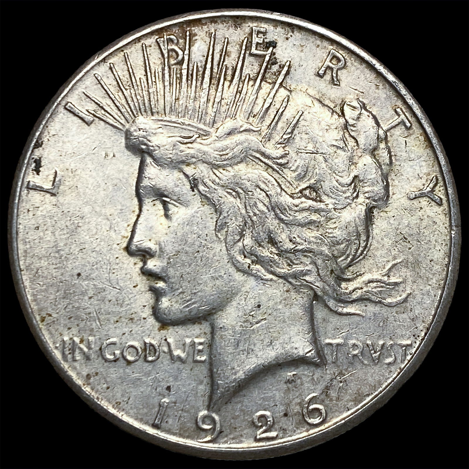 1926-S Peace Silver Dollar CLOSELY UNCIRCULATED (1 of 2)