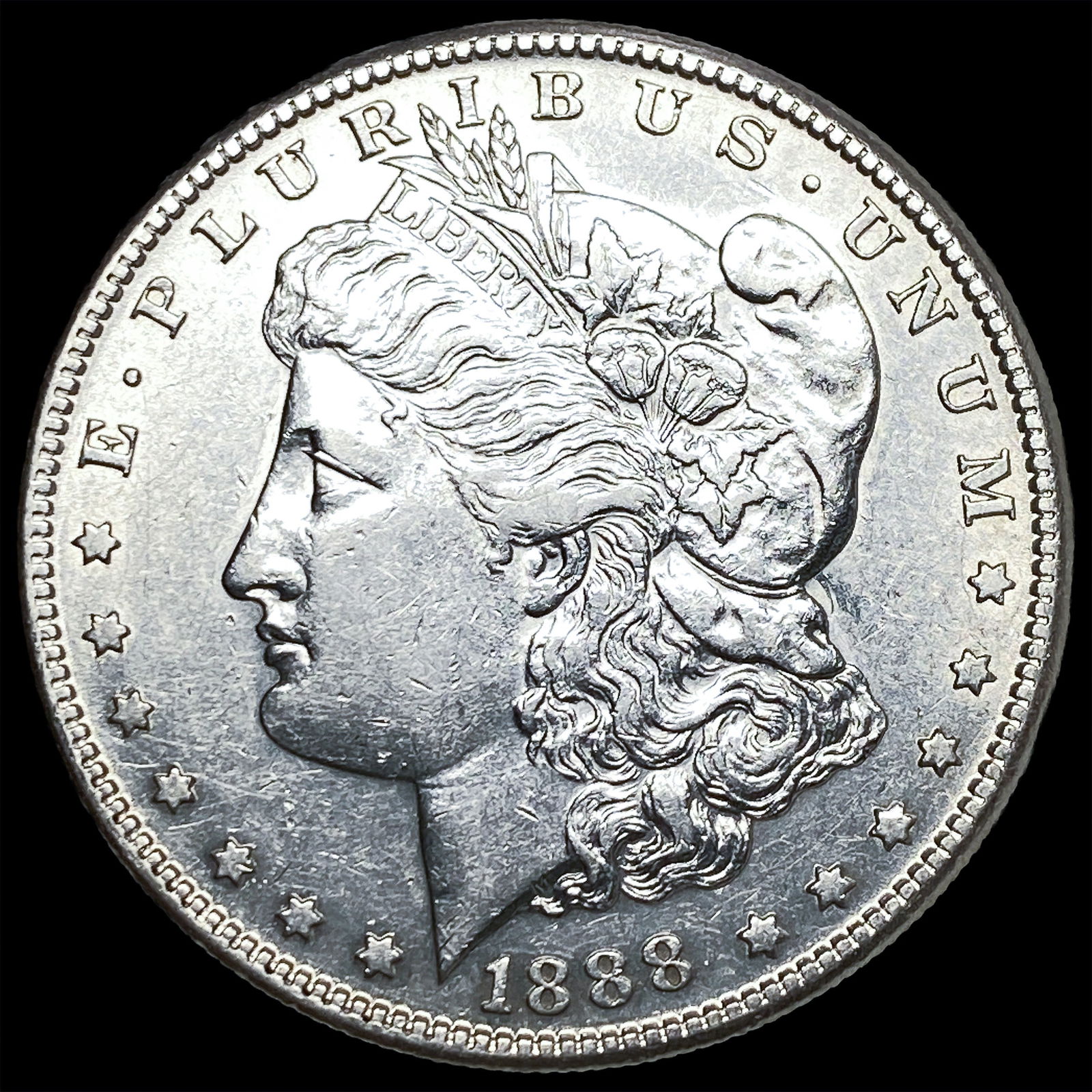 1888-S Silver Morgan Dollar CLOSELY UNCIRCULATED (1 of 2)