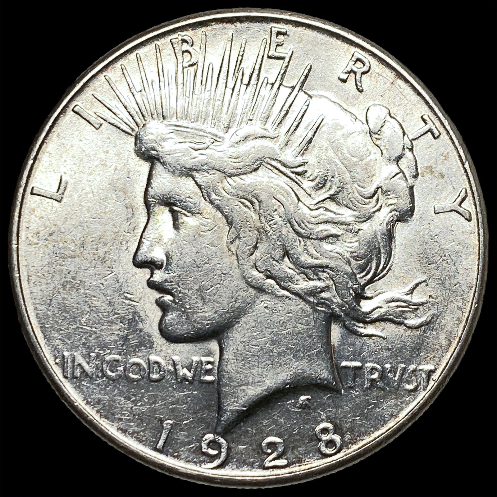 1928-S Peace Silver Dollar CLOSELY UNCIRCULATED (1 of 2)