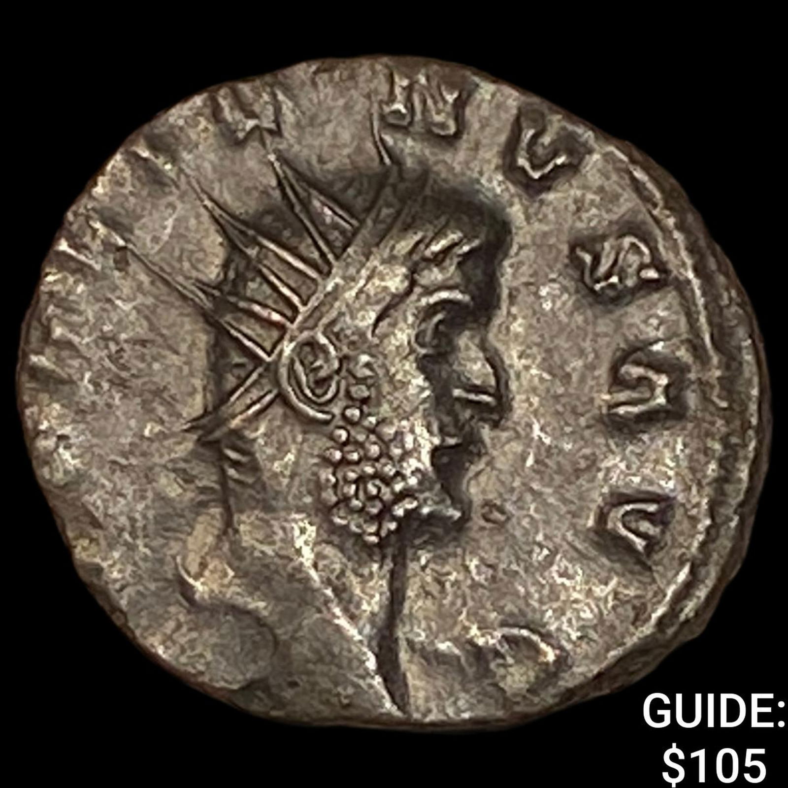 Roman Gallienus 253-268 AD BI Dbl Denarius CHOICE AU (1 of 2)