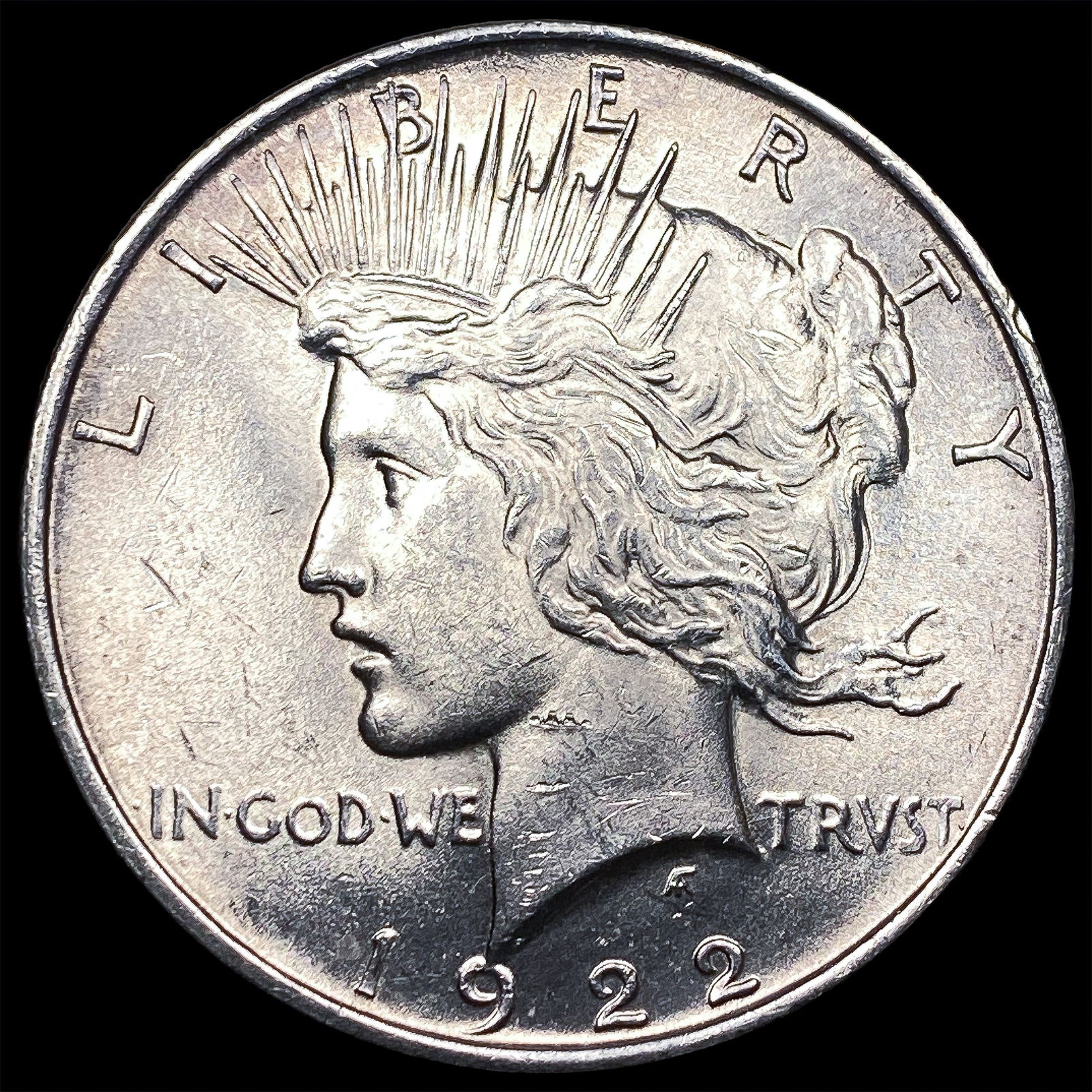 1922 Silver Peace Dollar UNCIRCULATED (1 of 2)