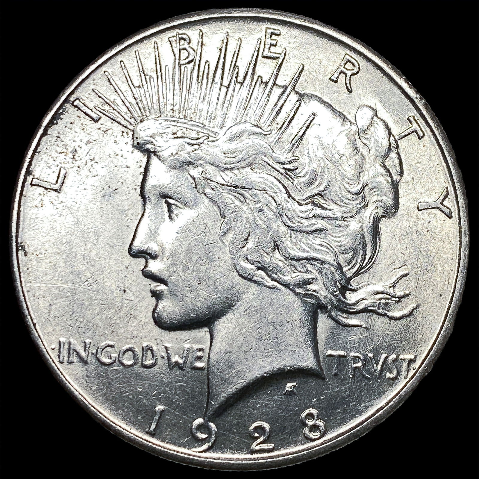 1928-S Silver Peace Dollar UNCIRCULATED: 1928-S Silver Peace Dollar UNCIRCULATED