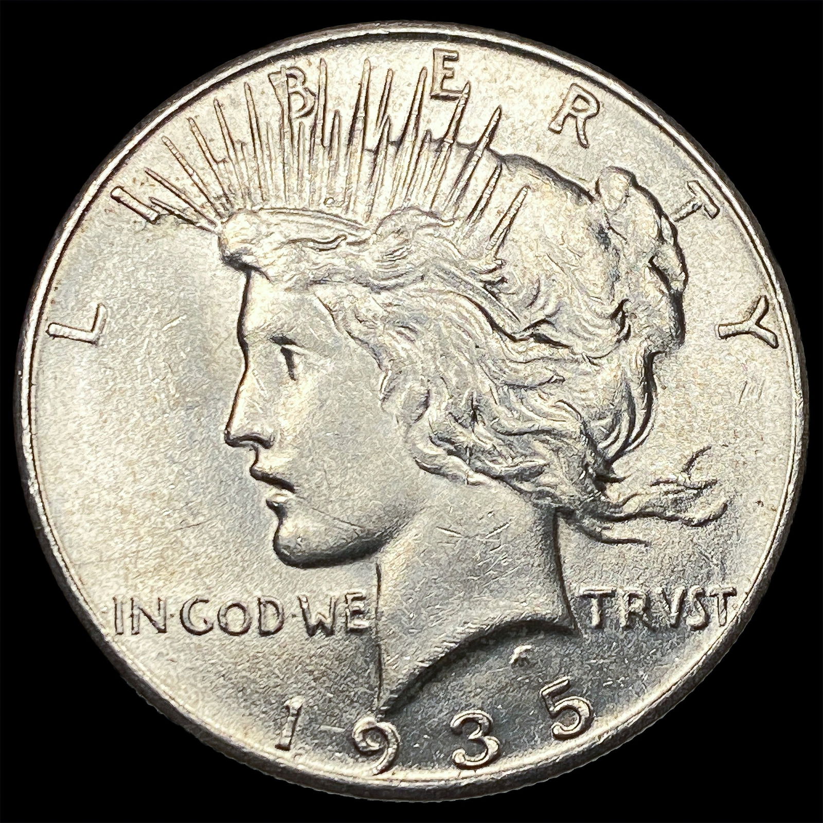 1935 Peace Silver Dollar UNCIRCULATED: 1935 Peace Silver Dollar UNCIRCULATED