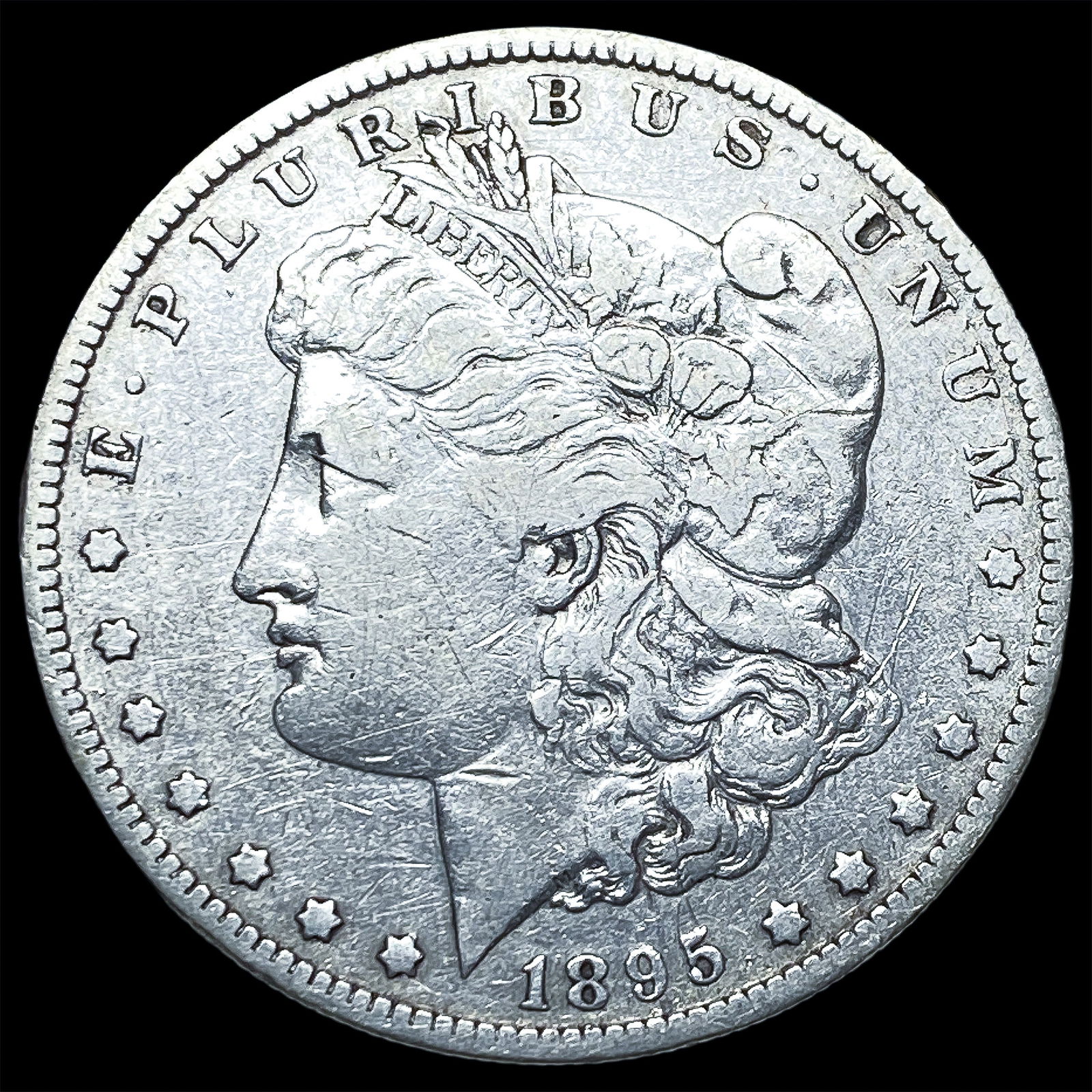 1895-O Silver Morgan Dollar LIGHTLY CIRCULATED: 1895-O Silver Morgan Dollar LIGHTLY CIRCULATED