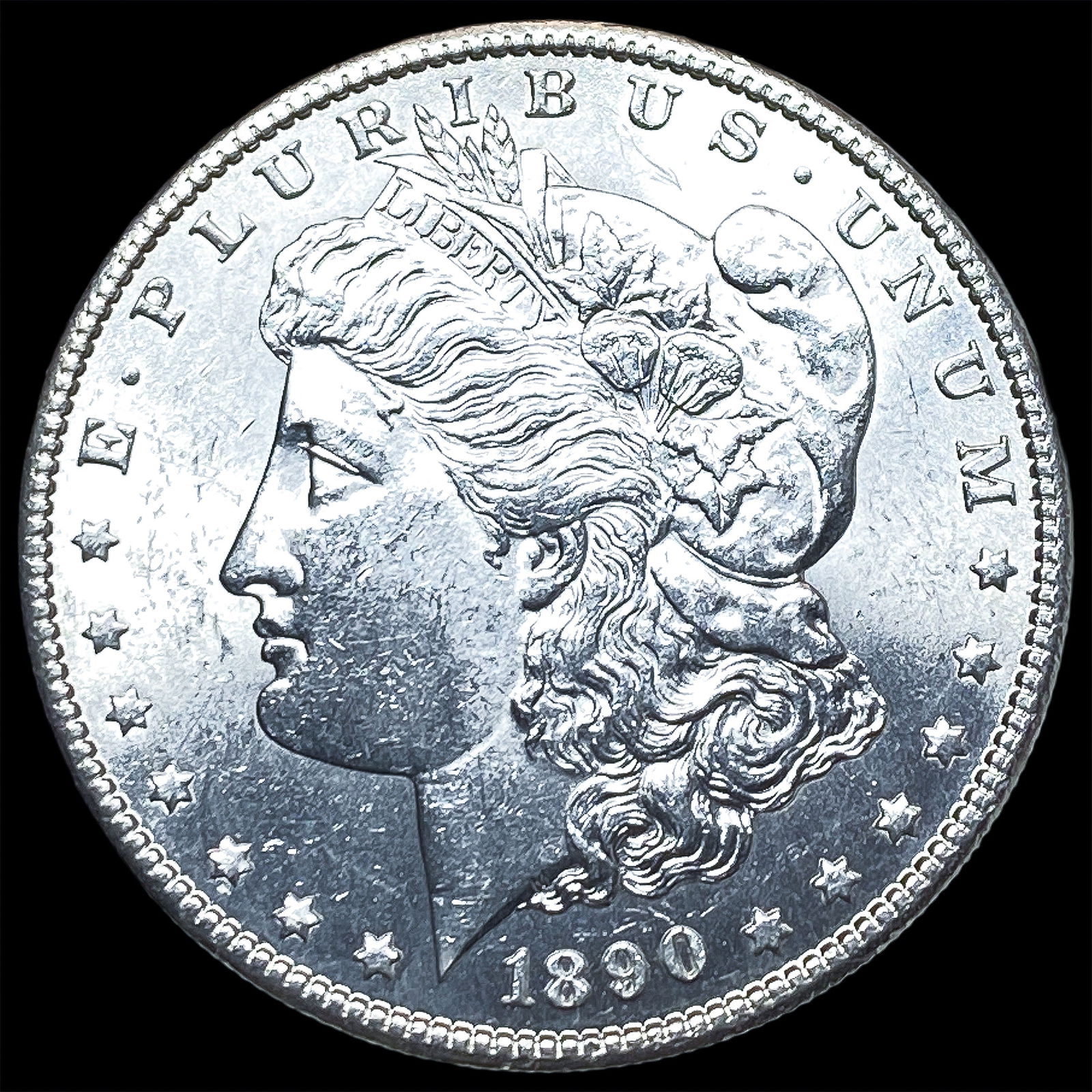 1890-S Silver Morgan Dollar UNCIRCULATED: 1890-S Silver Morgan Dollar UNCIRCULATED