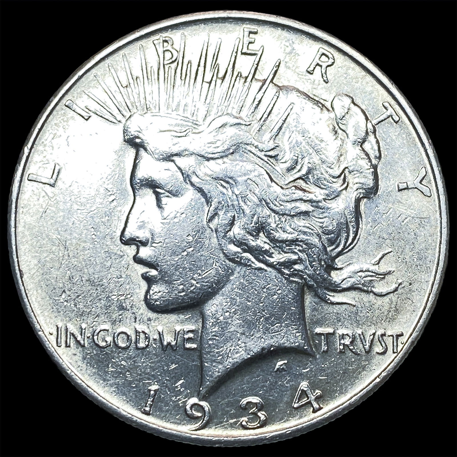 1934-D Silver Peace Dollar UNCIRCULATED: 1934-D Silver Peace Dollar UNCIRCULATED