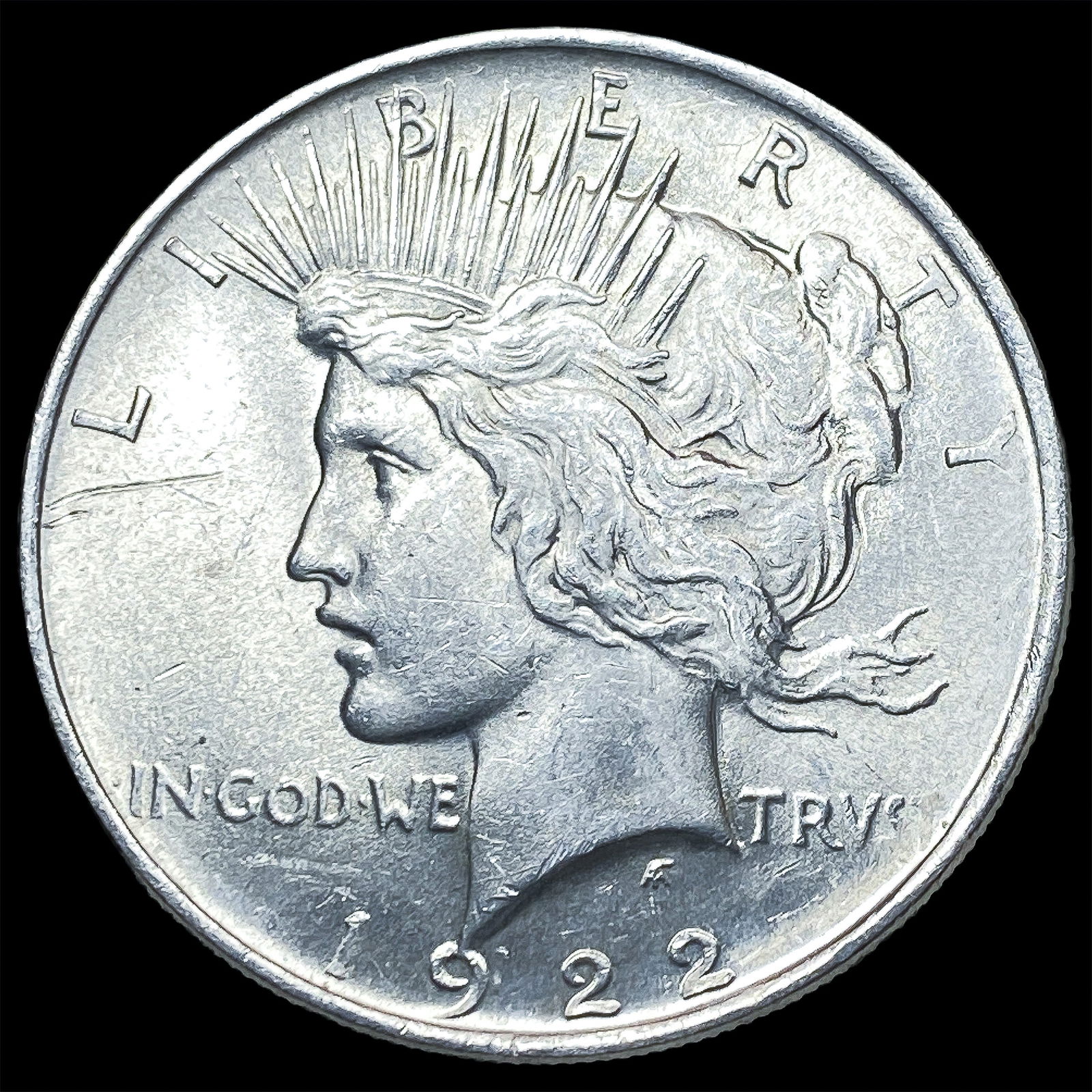 1922 Silver Peace Dollar UNCIRCULATED: 1922 Silver Peace Dollar UNCIRCULATED