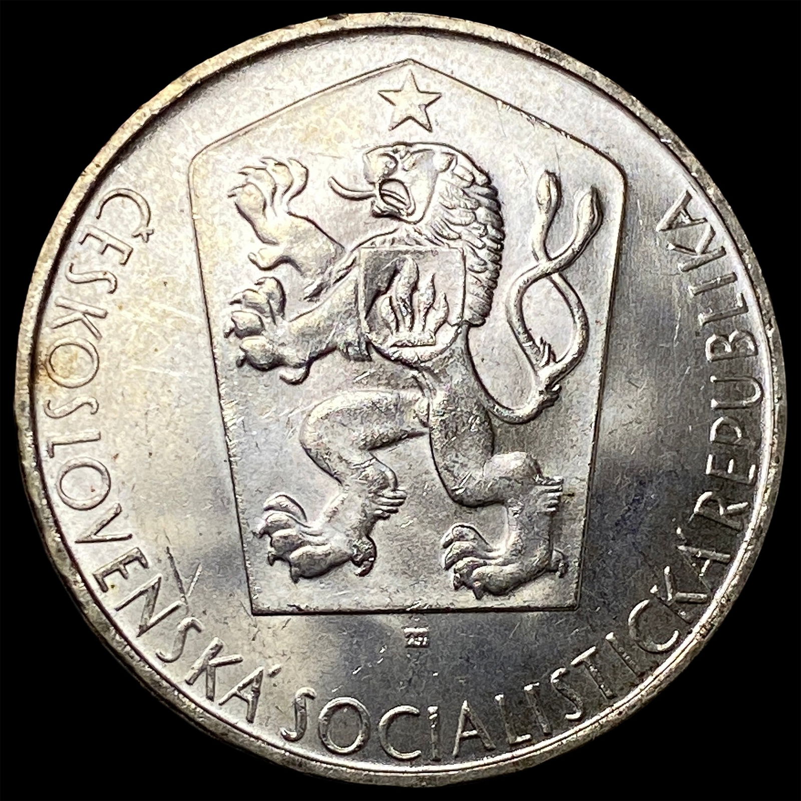 1964 Czechoslovakia Silver 10 Korun UNCIRCULATED: 1964 Czechoslovakia Silver 10 Korun UNCIRCULATED