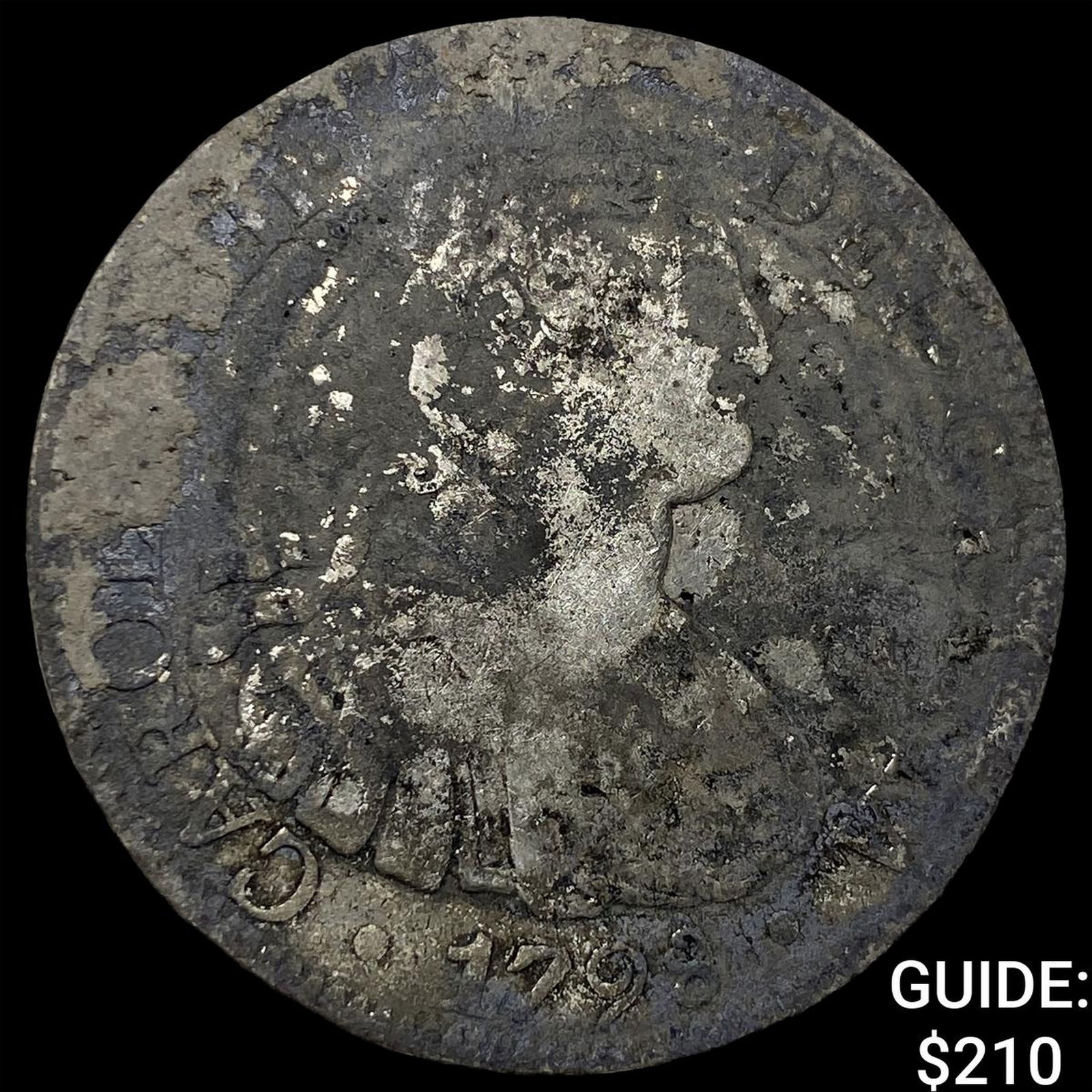 1798 Mexico Silver 8 Reales NEARLY UNCIRCULATED: 1798 Mexico Silver 8 Reales NEARLY UNCIRCULATED