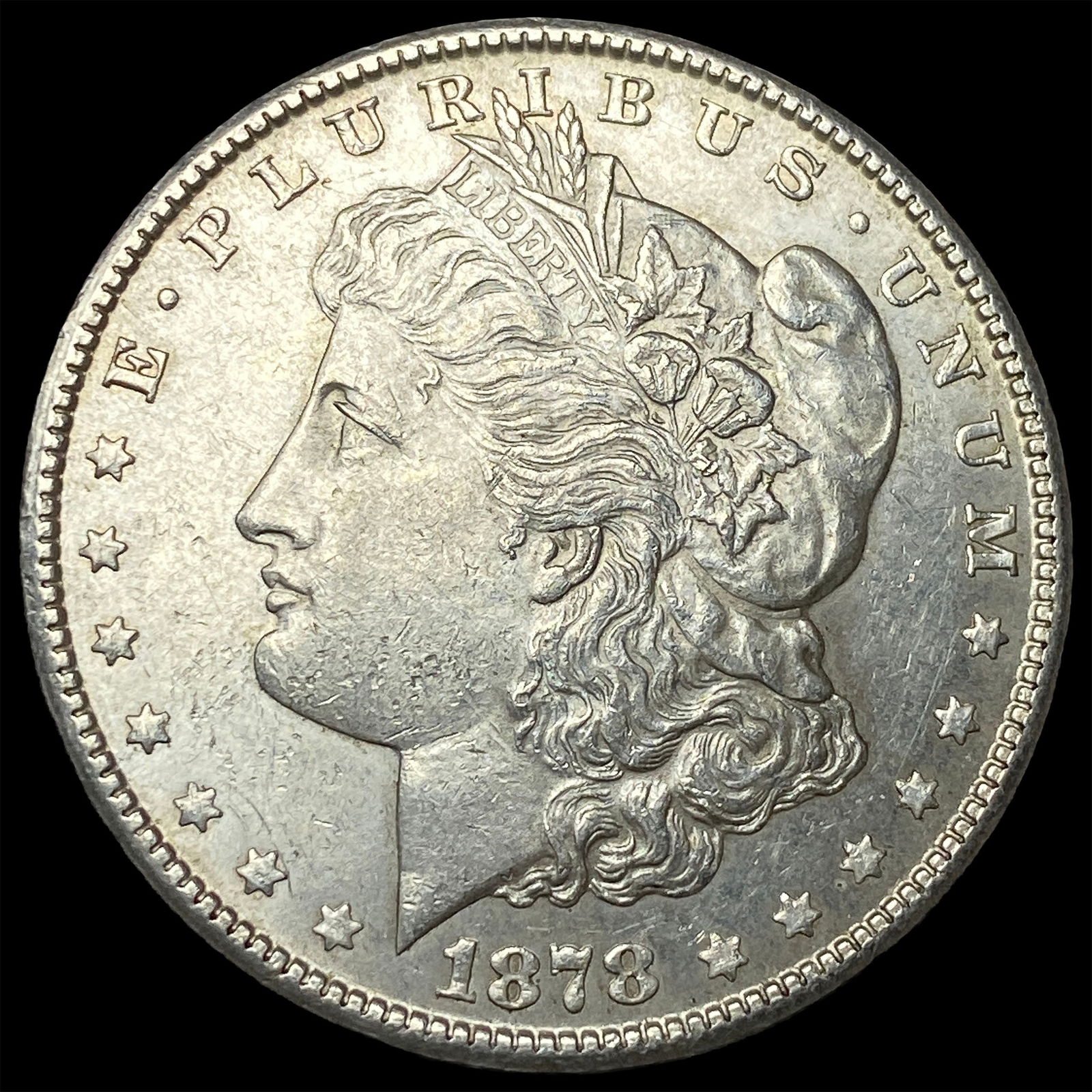 1878-S Morgan Silver Dollar CHOICE AU (1 of 2)