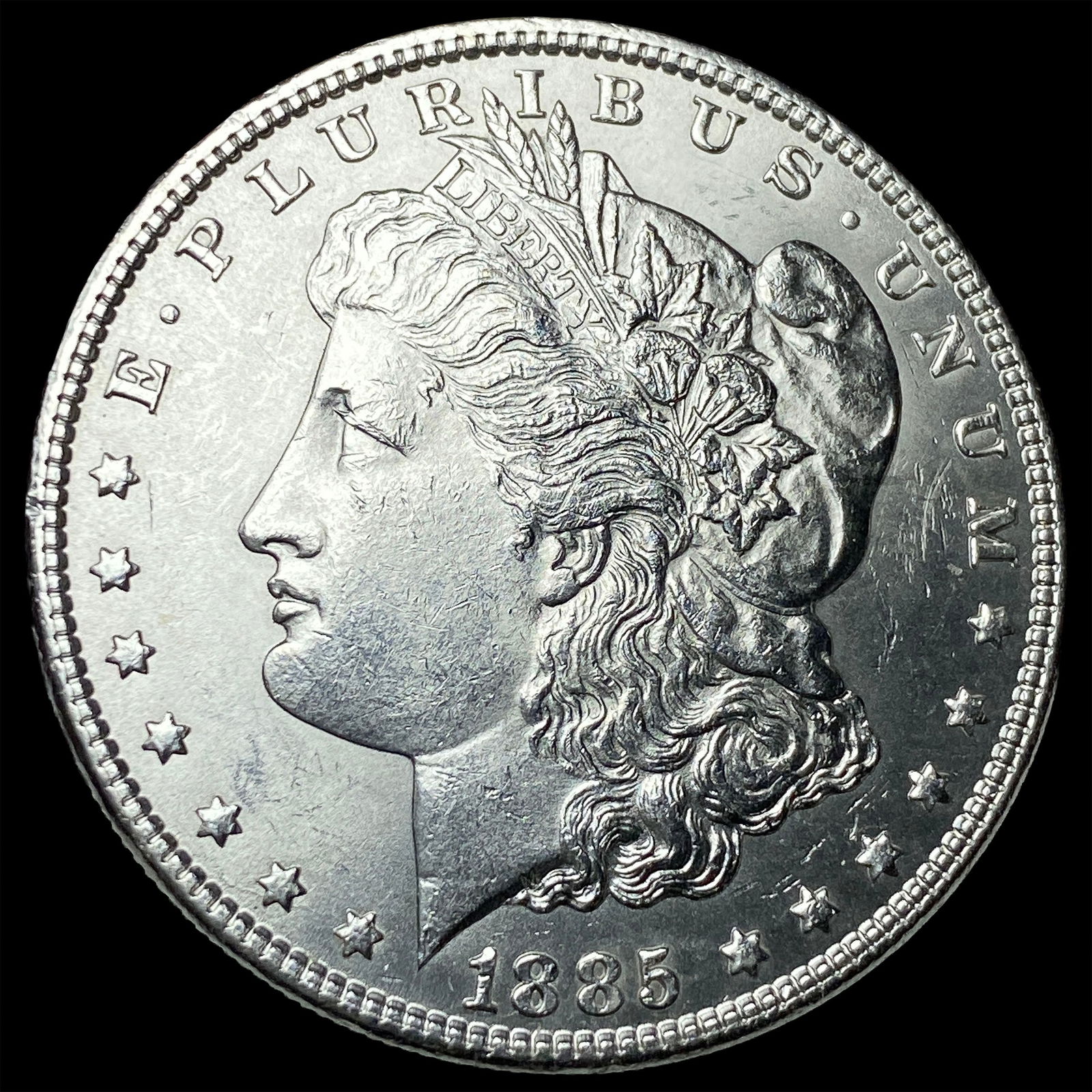 1885 Morgan Silver Dollar UNCIRCULATED: 1885 Morgan Silver Dollar UNCIRCULATED