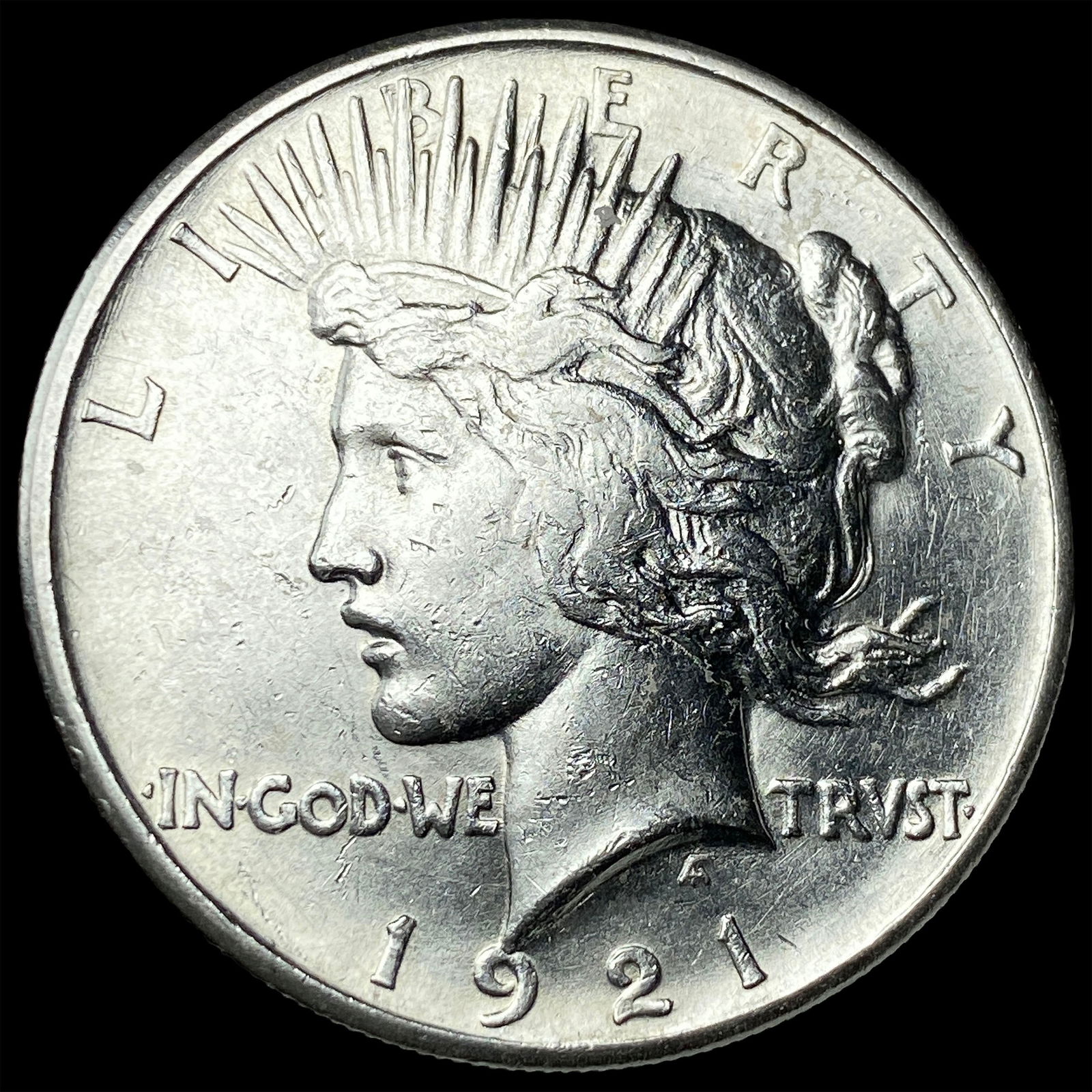 1921 Silver Peace Dollar UNCIRCULATED (1 of 2)
