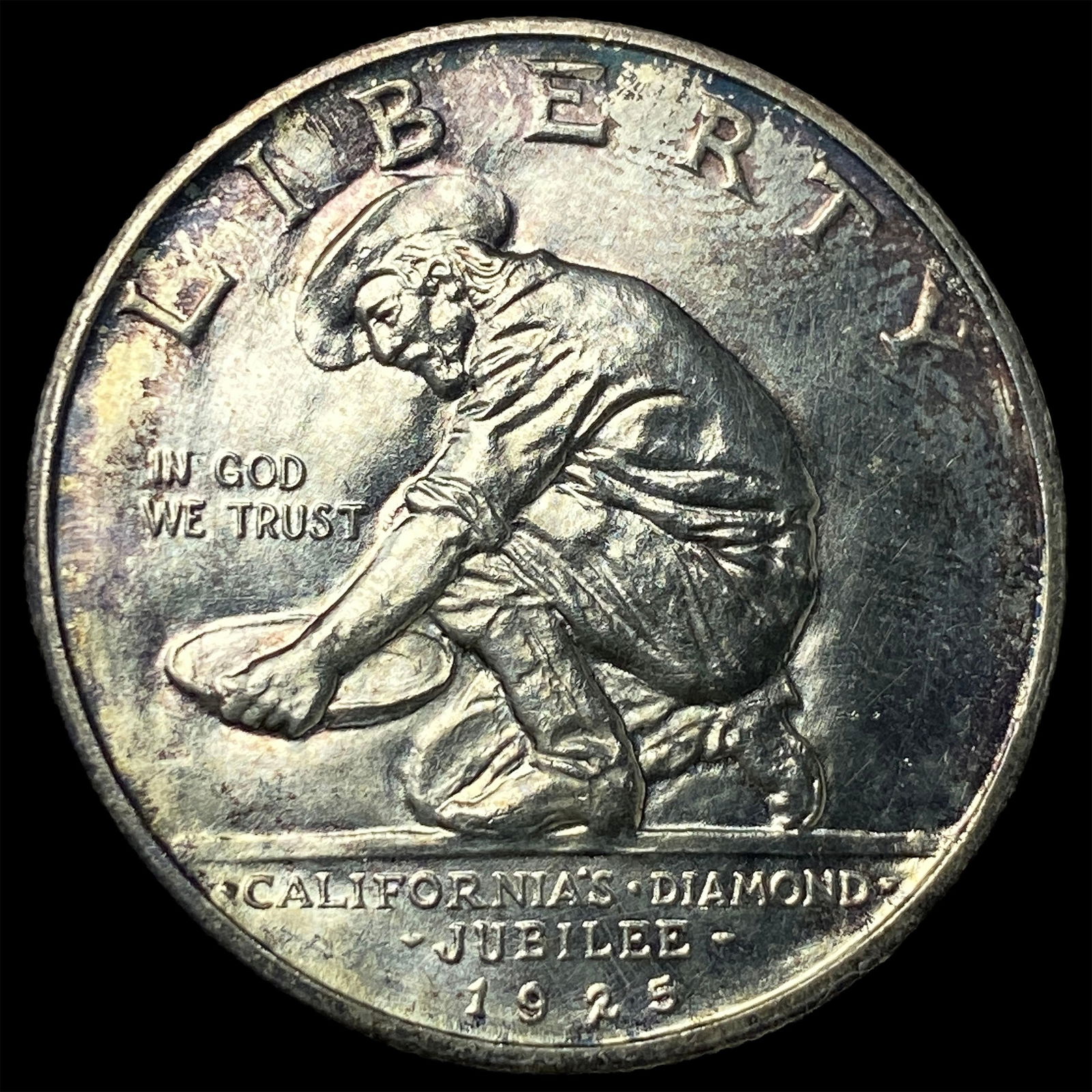 1925-S Silver California Diamond Jubilee Half Dollar UNCIRCULATED (1 of 2)