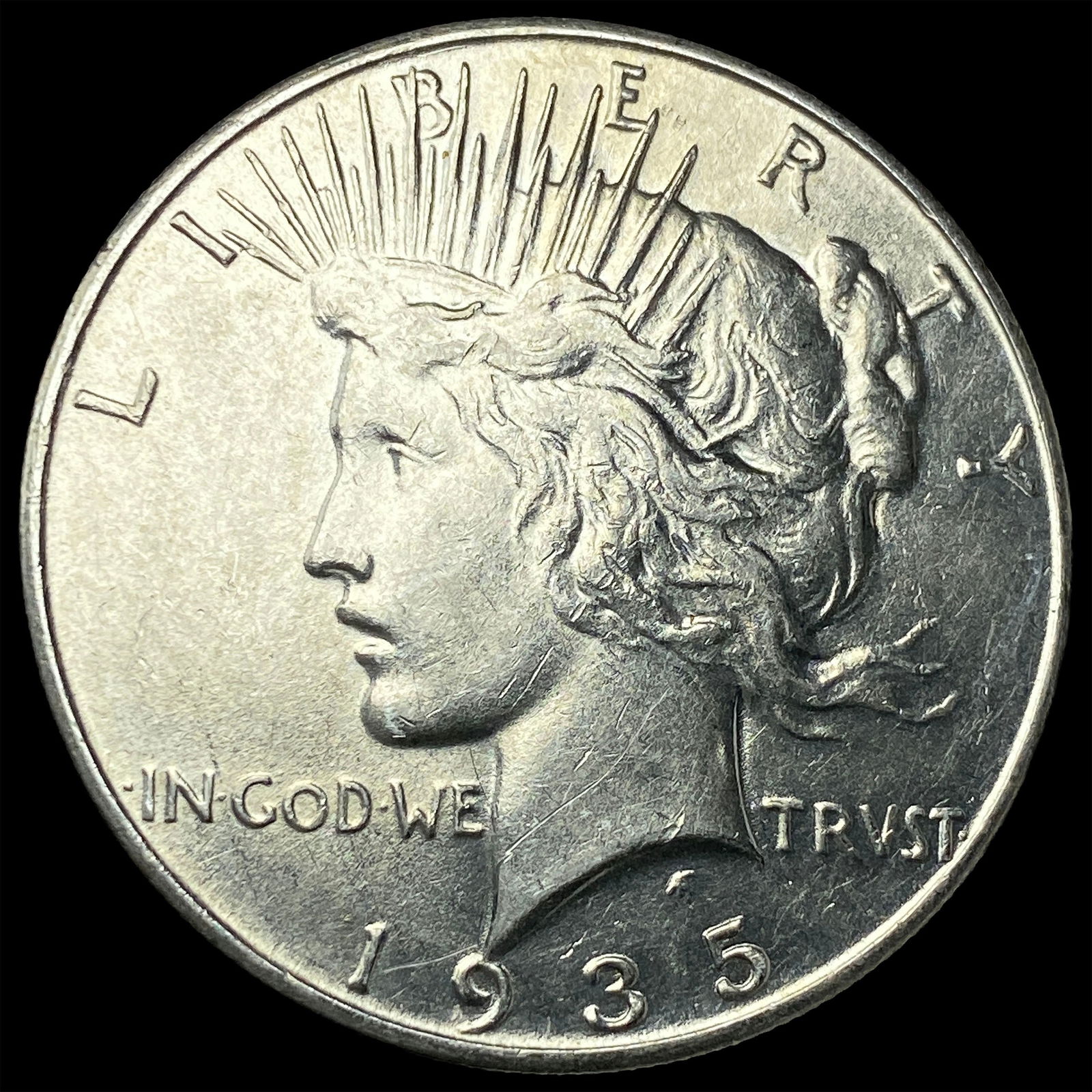 1935 Silver Peace Dollar UNCIRCULATED (1 of 2)