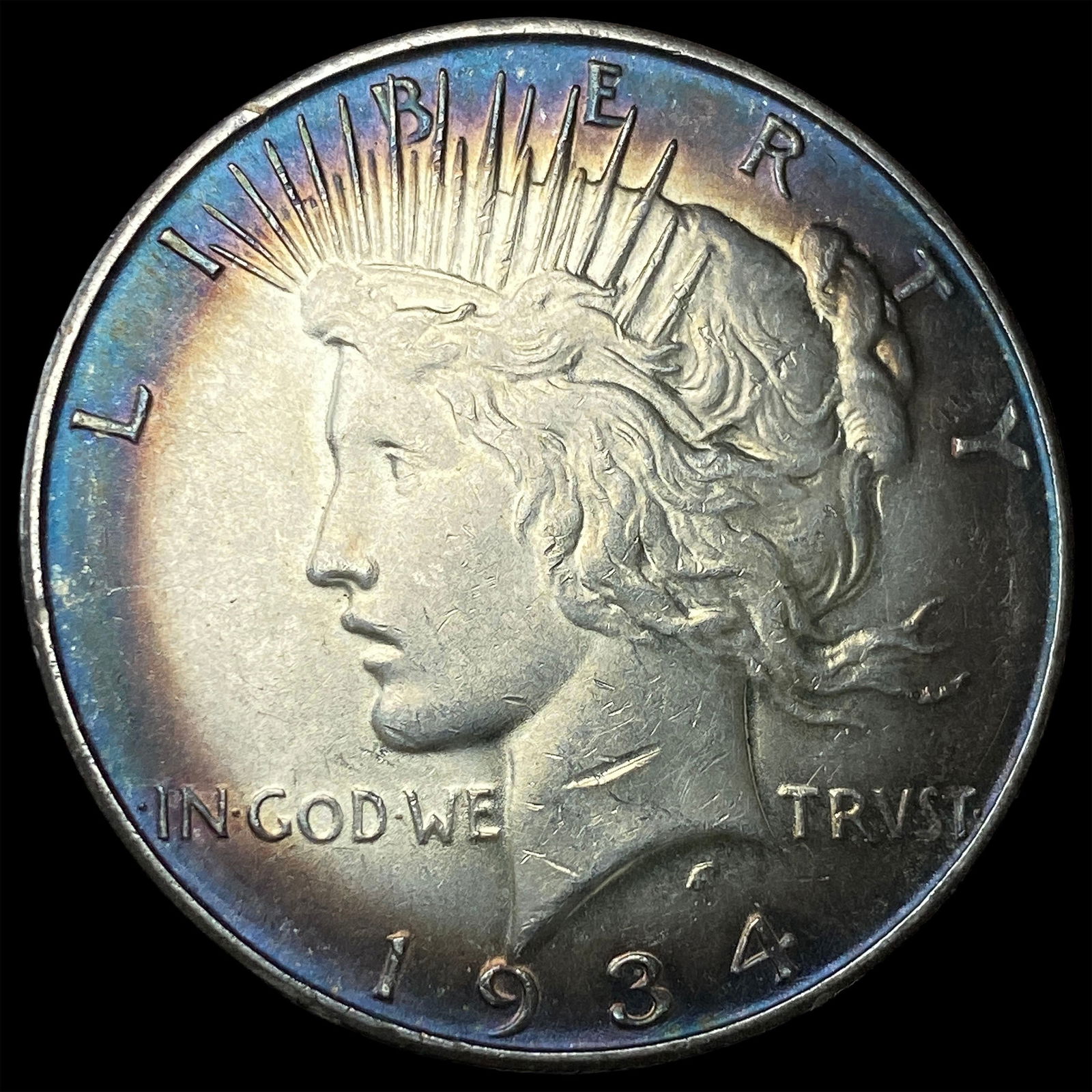 1934-D Peace Silver Dollar UNCIRCULATED: 1934-D Peace Silver Dollar UNCIRCULATED