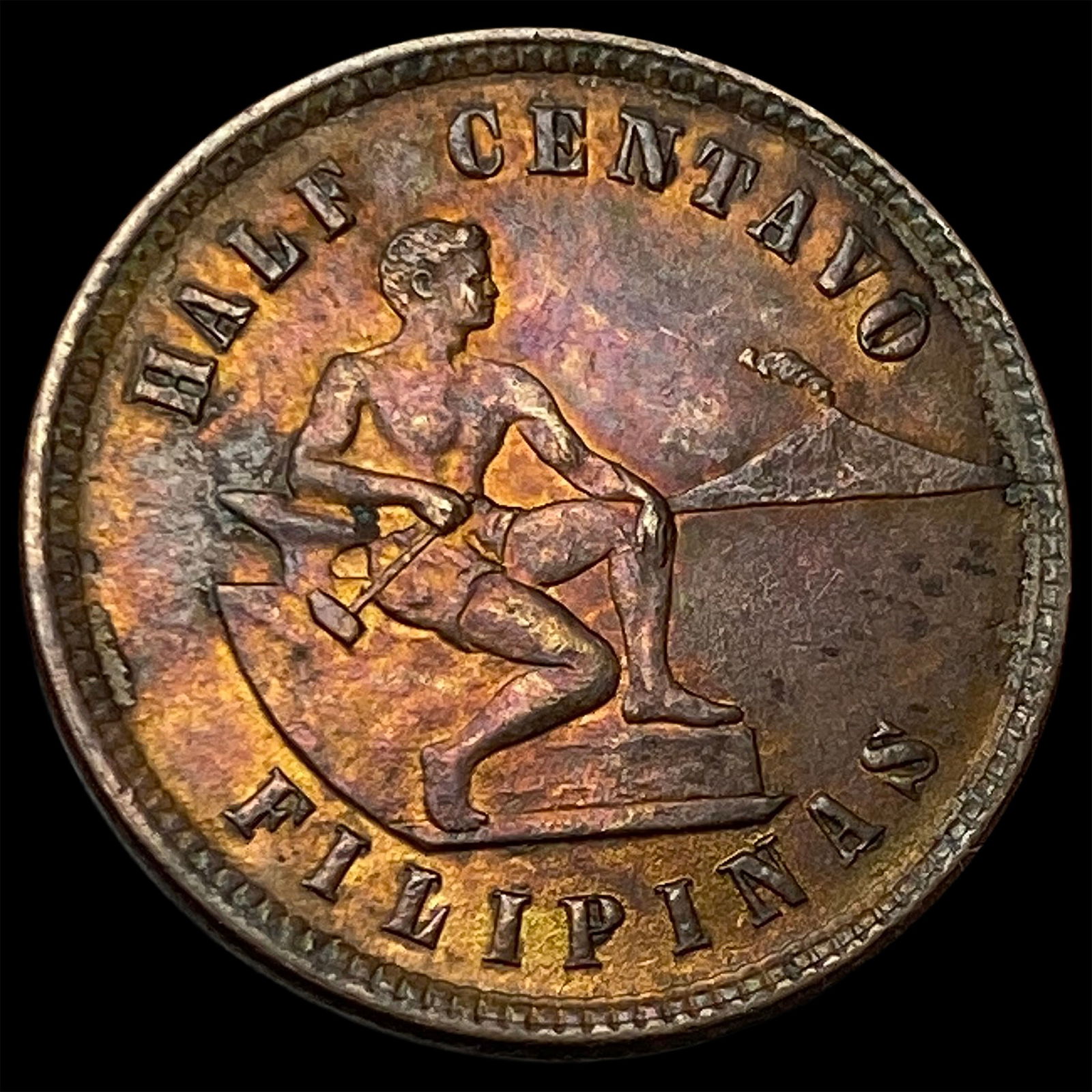 1903 Philippines Half Centavo UNCIRCULATED (1 of 2)