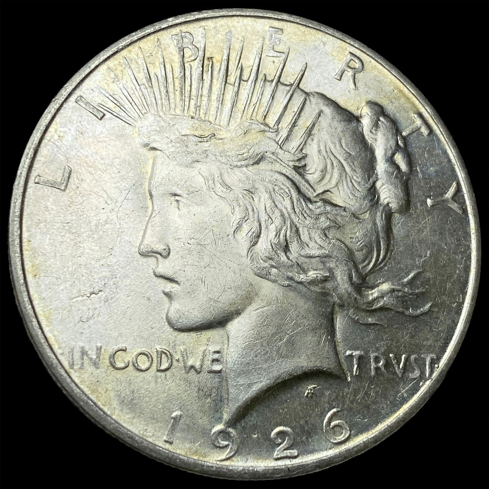 1926-D Peace Silver Dollar CHOICE BU (1 of 2)