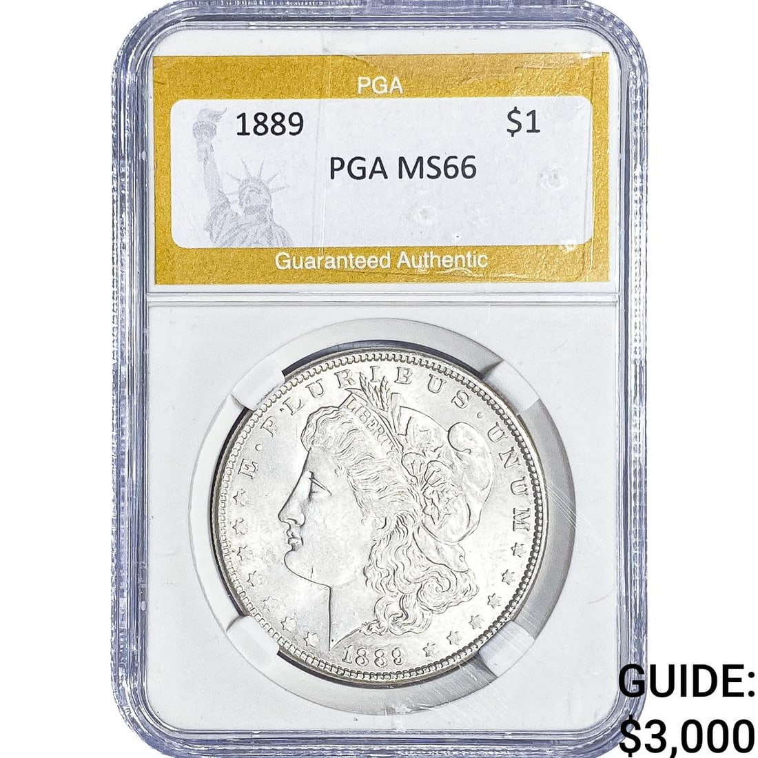 1889 Morgan Silver Dollar PGA MS66 (1 of 2)
