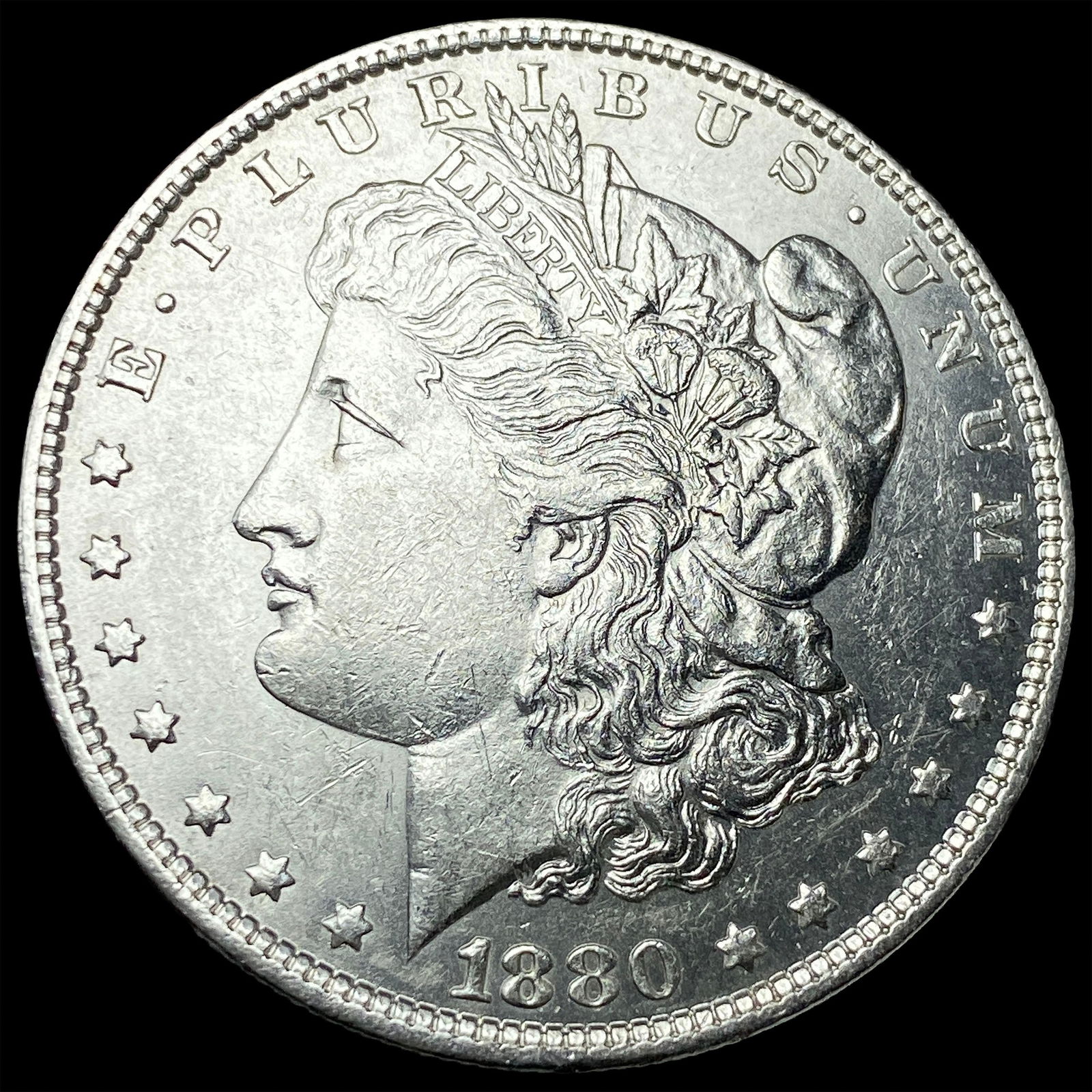 1880-O Morgan Silver Dollar CHOICE AU (1 of 2)