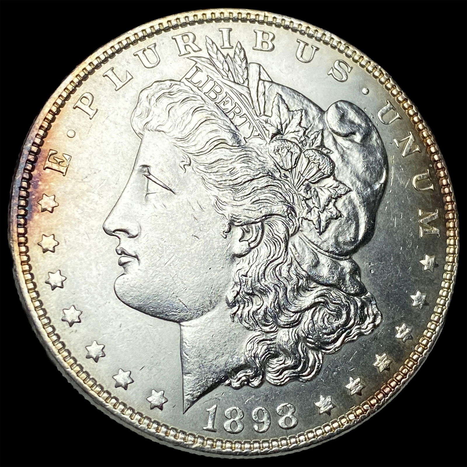 1898 Morgan Silver Dollar UNCIRCULATED: 1898 Morgan Silver Dollar UNCIRCULATED