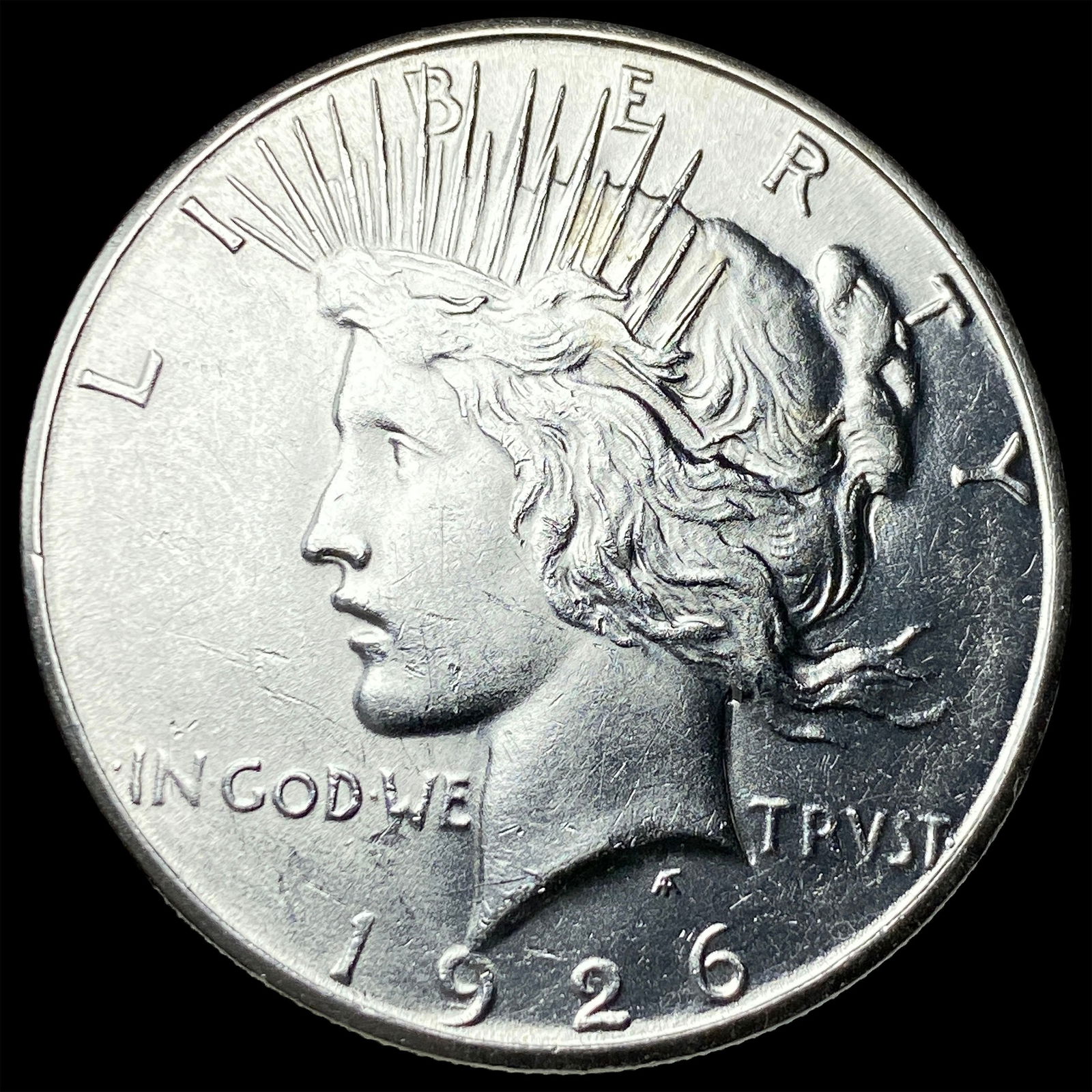 1926-S Silver Peace Dollar UNCIRCULATED: 1926-S Silver Peace Dollar UNCIRCULATED