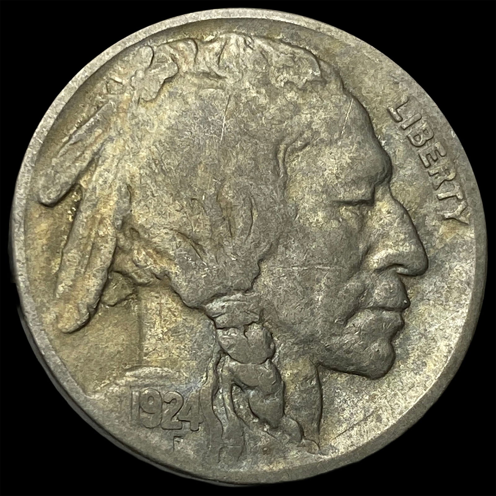 1924-S Buffalo Nickel LIGHTLY CIRCULATED (1 of 2)