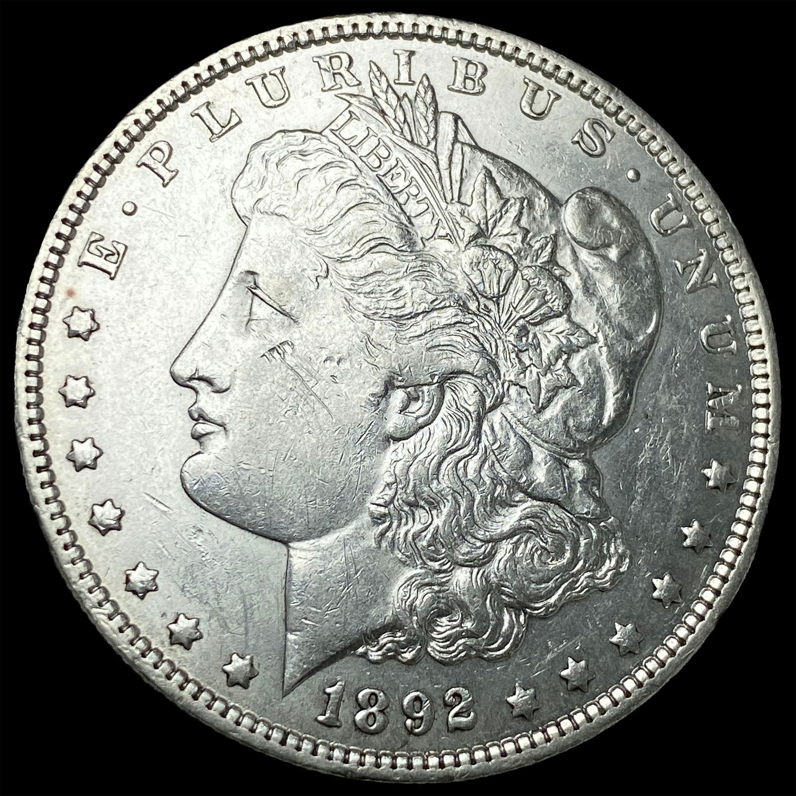 1892-O Silver Morgan Dollar CLOSELY UNCIRCULATED: 1892-O Silver Morgan Dollar CLOSELY UNCIRCULATED