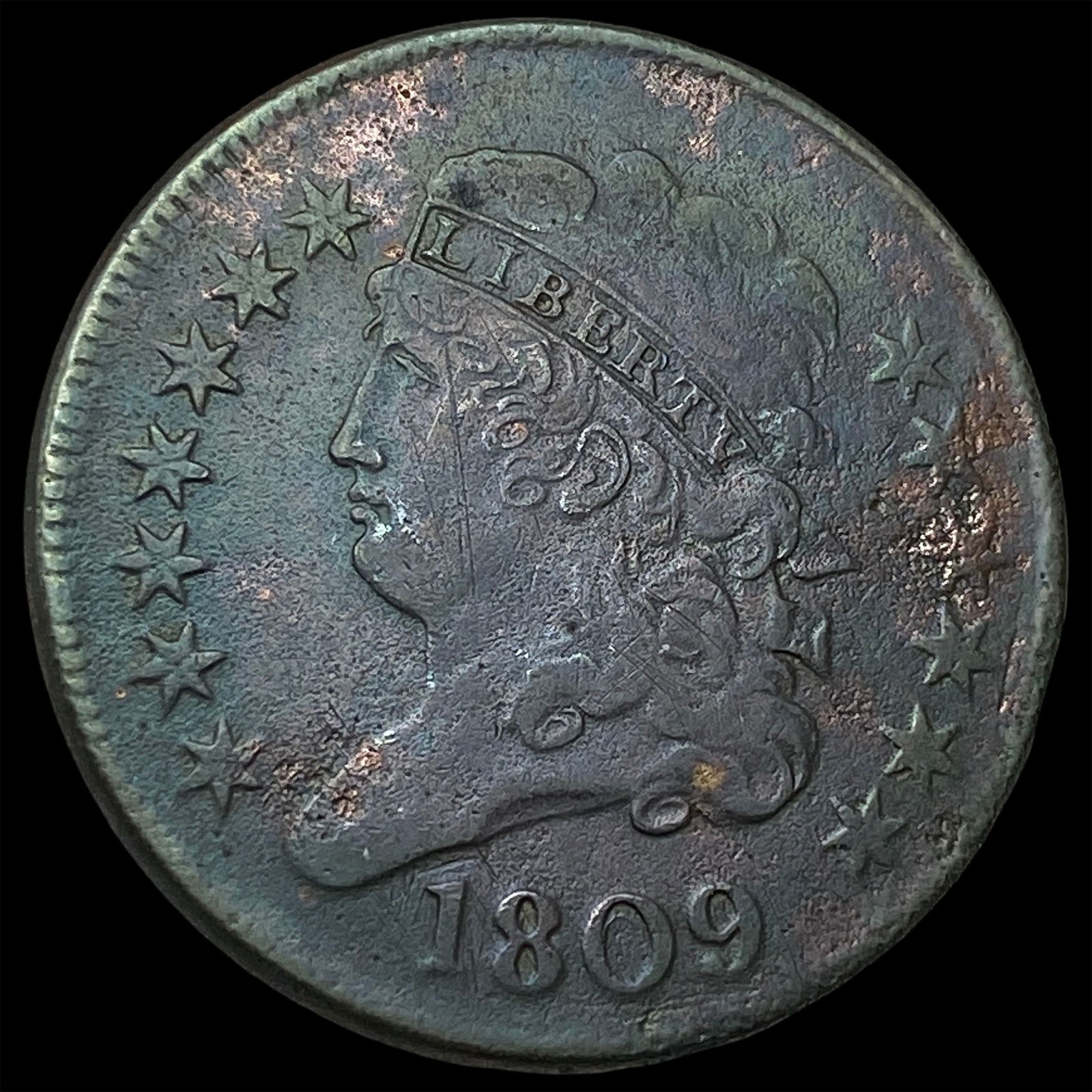 1809 Classic Head Half Cent HIGH GRADE: 1809 Classic Head Half Cent HIGH GRADE
