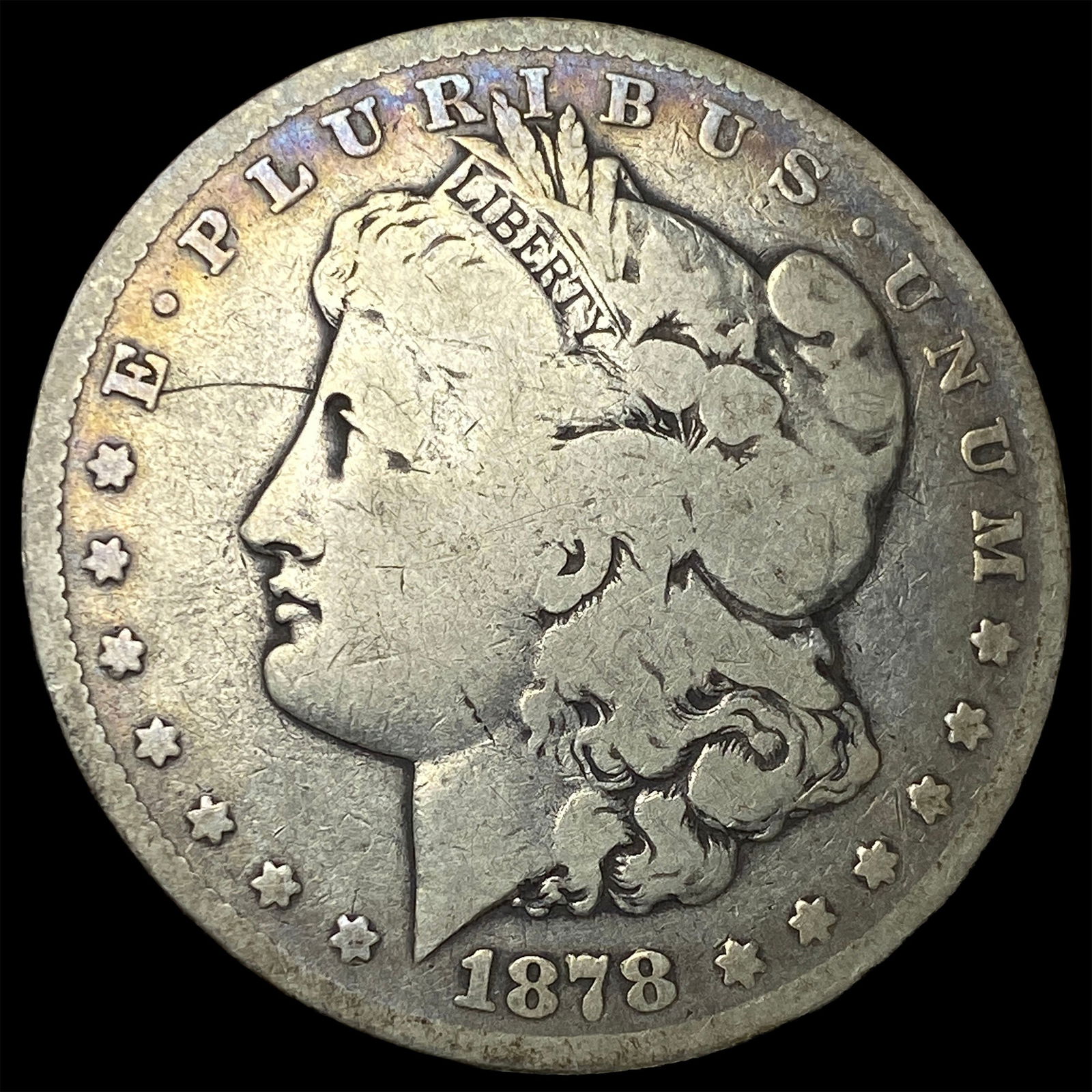 1878-CC Silver Morgan Dollar NICELY CIRCULATED: 1878-CC Silver Morgan Dollar NICELY CIRCULATED
