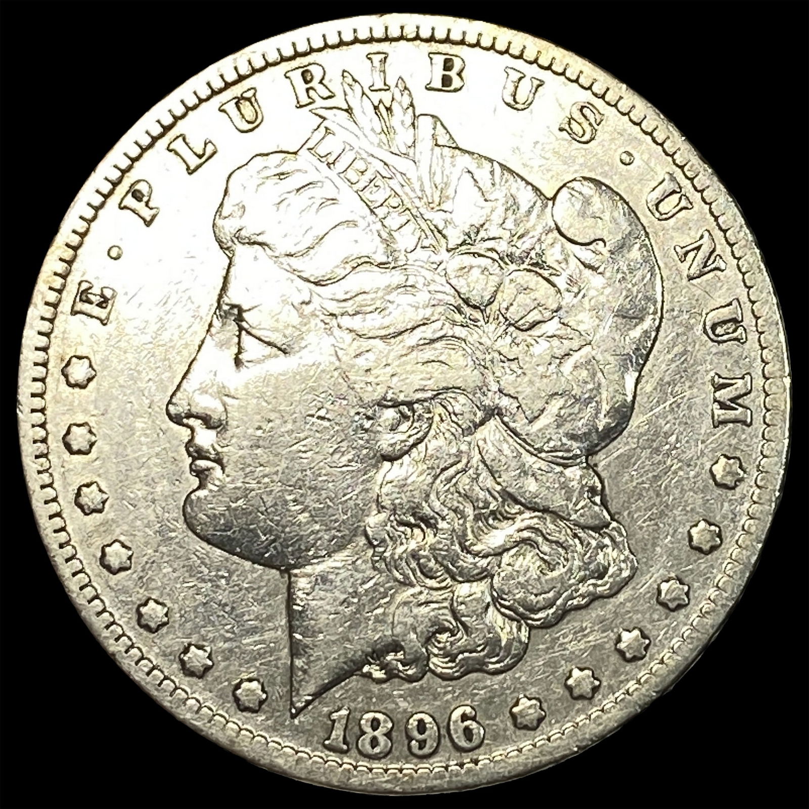 1896-S Morgan Silver Dollar LIGHTLY CIRCULATED (1 of 2)