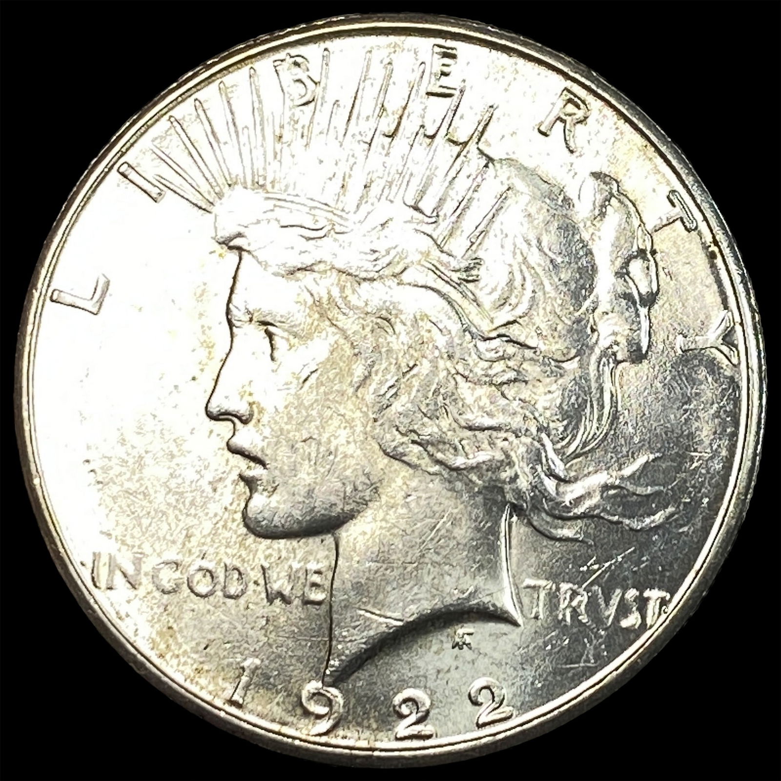 1922-S Silver Peace Dollar UNCIRCULATED: 1922-S Silver Peace Dollar UNCIRCULATED