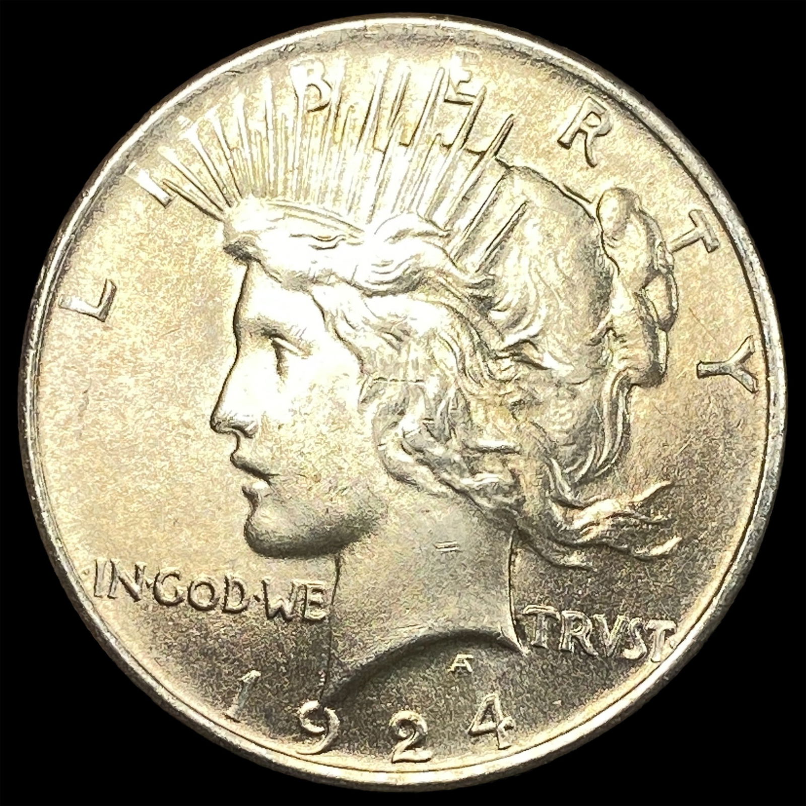 1924 Silver Peace Dollar UNCIRCULATED: 1924 Silver Peace Dollar UNCIRCULATED