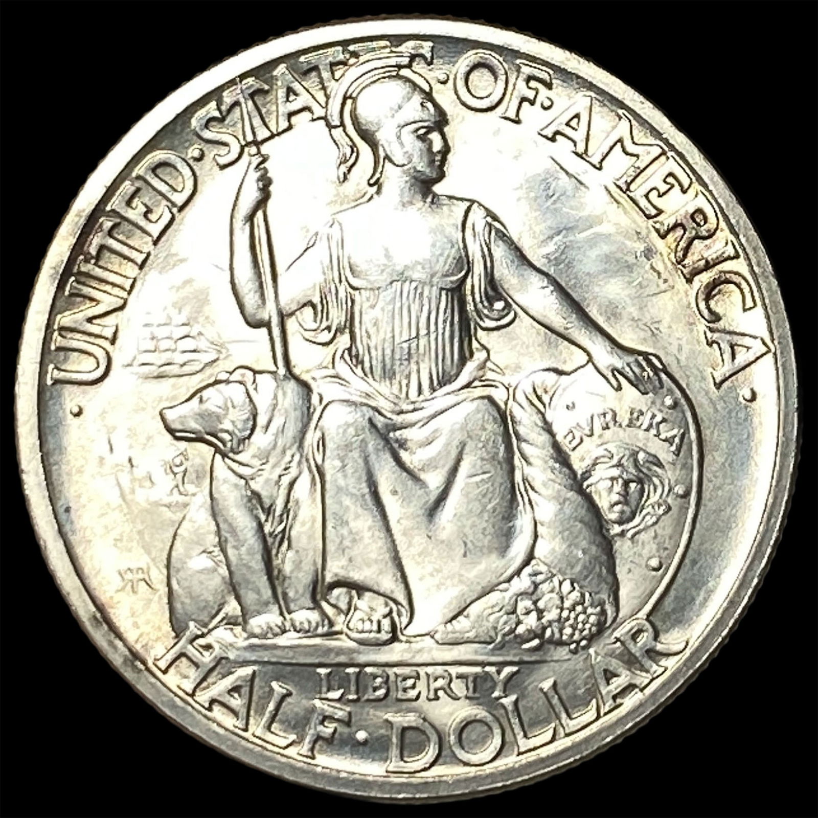 1936-D Silver San Diego Half Dollar UNCIRCULATED (1 of 2)