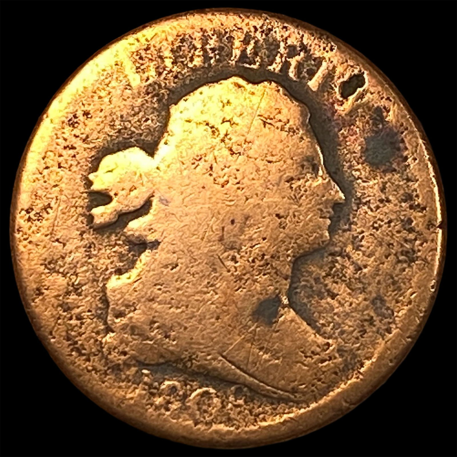 1808 Draped Bust Large Cent NICELY CIRCULATED (1 of 2)