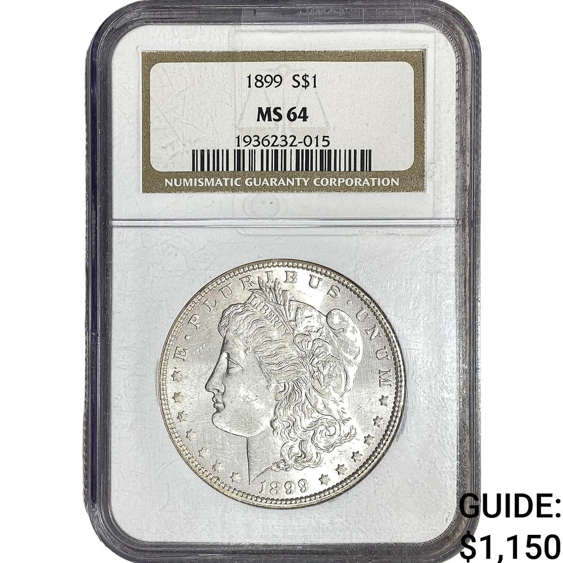 1899 Morgan Silver Dollar NGC MS64 (1 of 2)