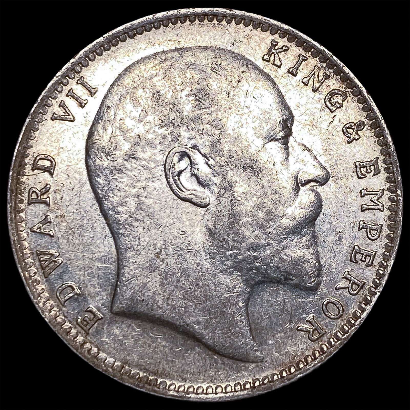 1904 India Silver Rupee UNCIRCULATED (1 of 2)