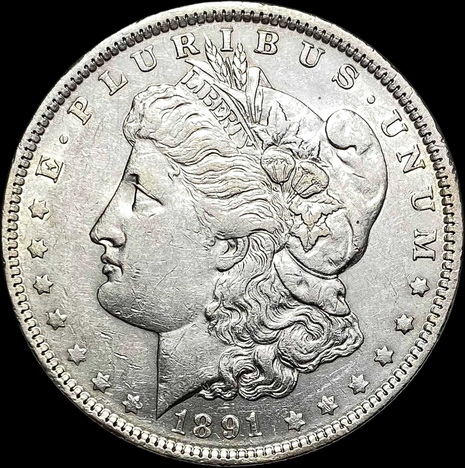 1891-O Silver Morgan Dollar CLOSELY UNCIRCULATED: 1891-O Silver Morgan Dollar CLOSELY UNCIRCULATED