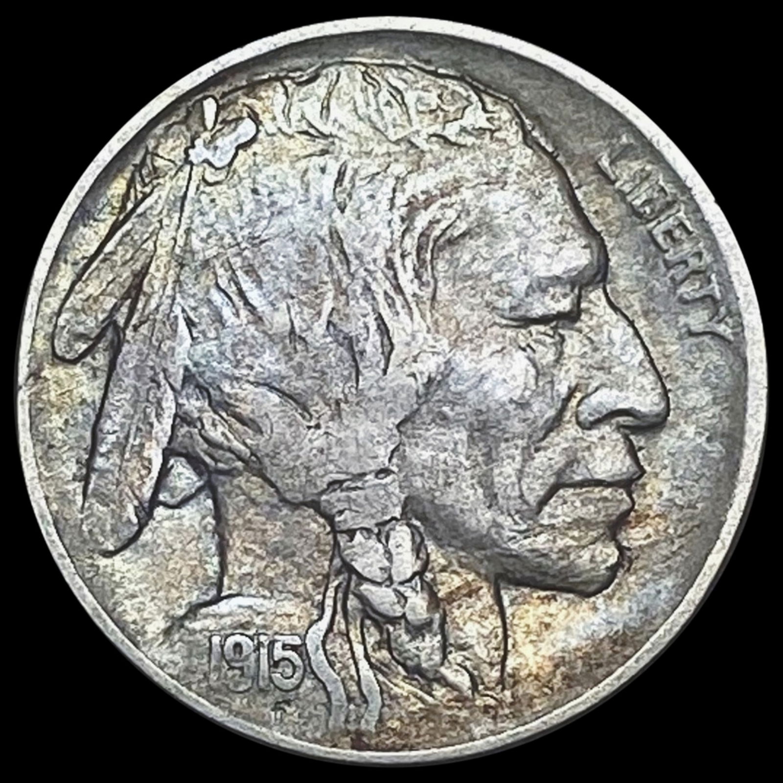 1915-D Buffalo Nickel CHOICE AU: 1915-D Buffalo Nickel CHOICE AU
