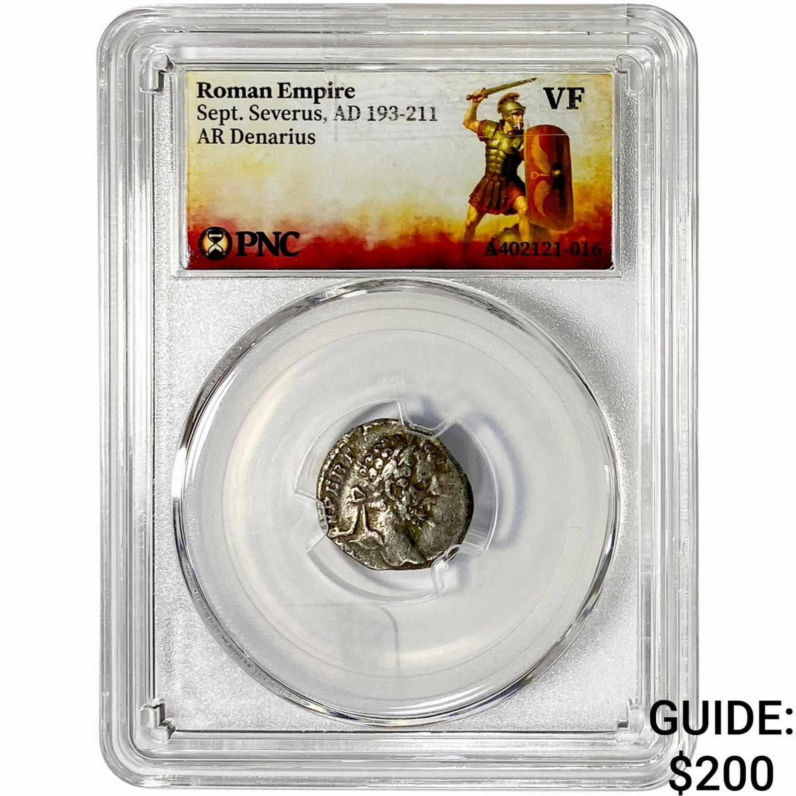 Roman Empire Sept. Sev. 193-211 AD Silver Denarius PNC VFFALSE FALSE: Roman Empire Sept. Sev. 193-211 AD Silver Denarius PNC VFFALSE FALSE