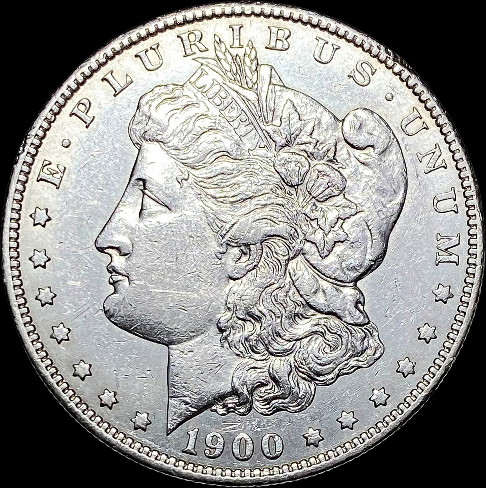 1900-S Silver Morgan Dollar CLOSELY UNCIRCULATED: 1900-S Silver Morgan Dollar CLOSELY UNCIRCULATED